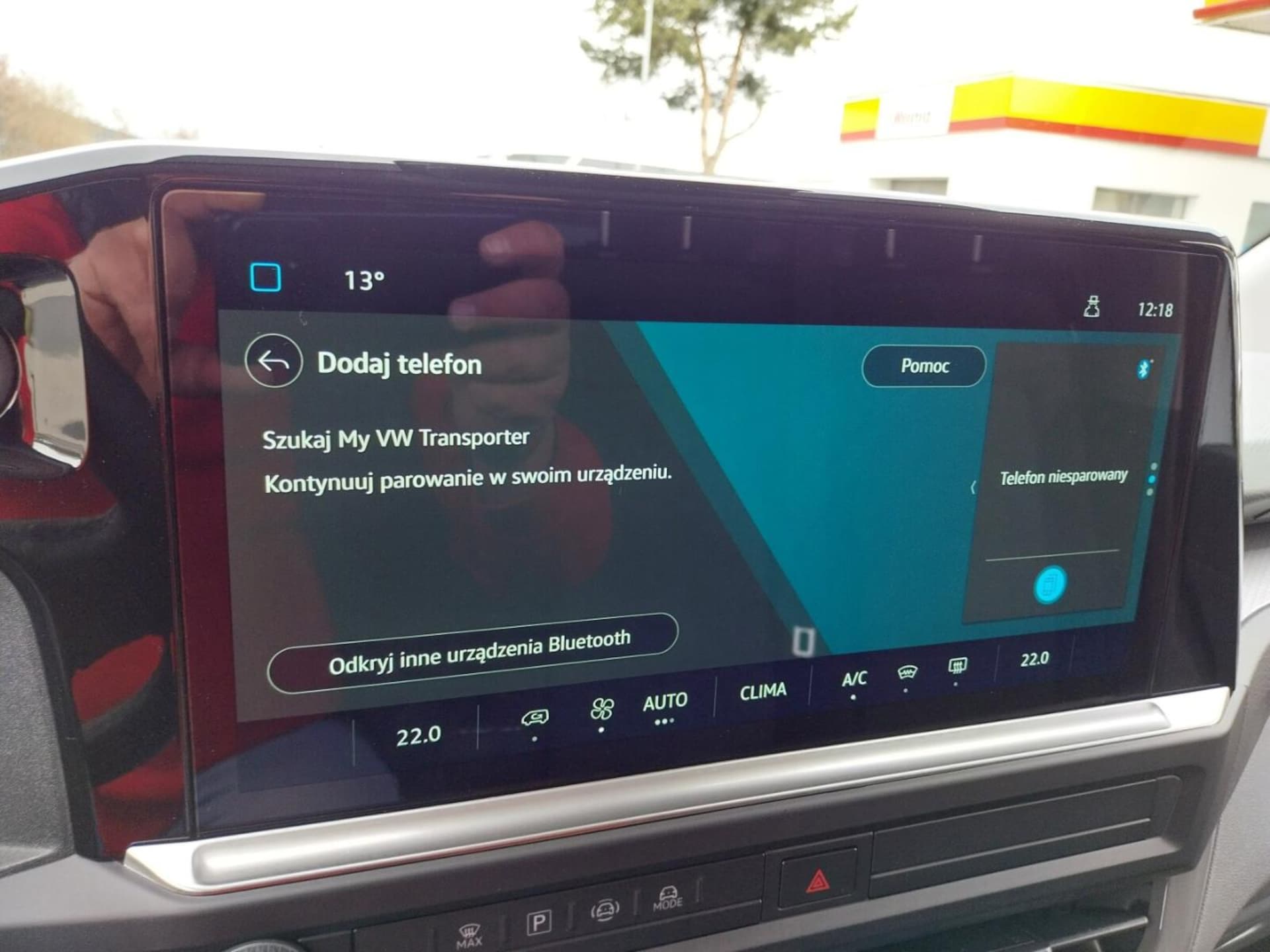 Volkswagen Caravelle długi roztaw osi Model bazowy