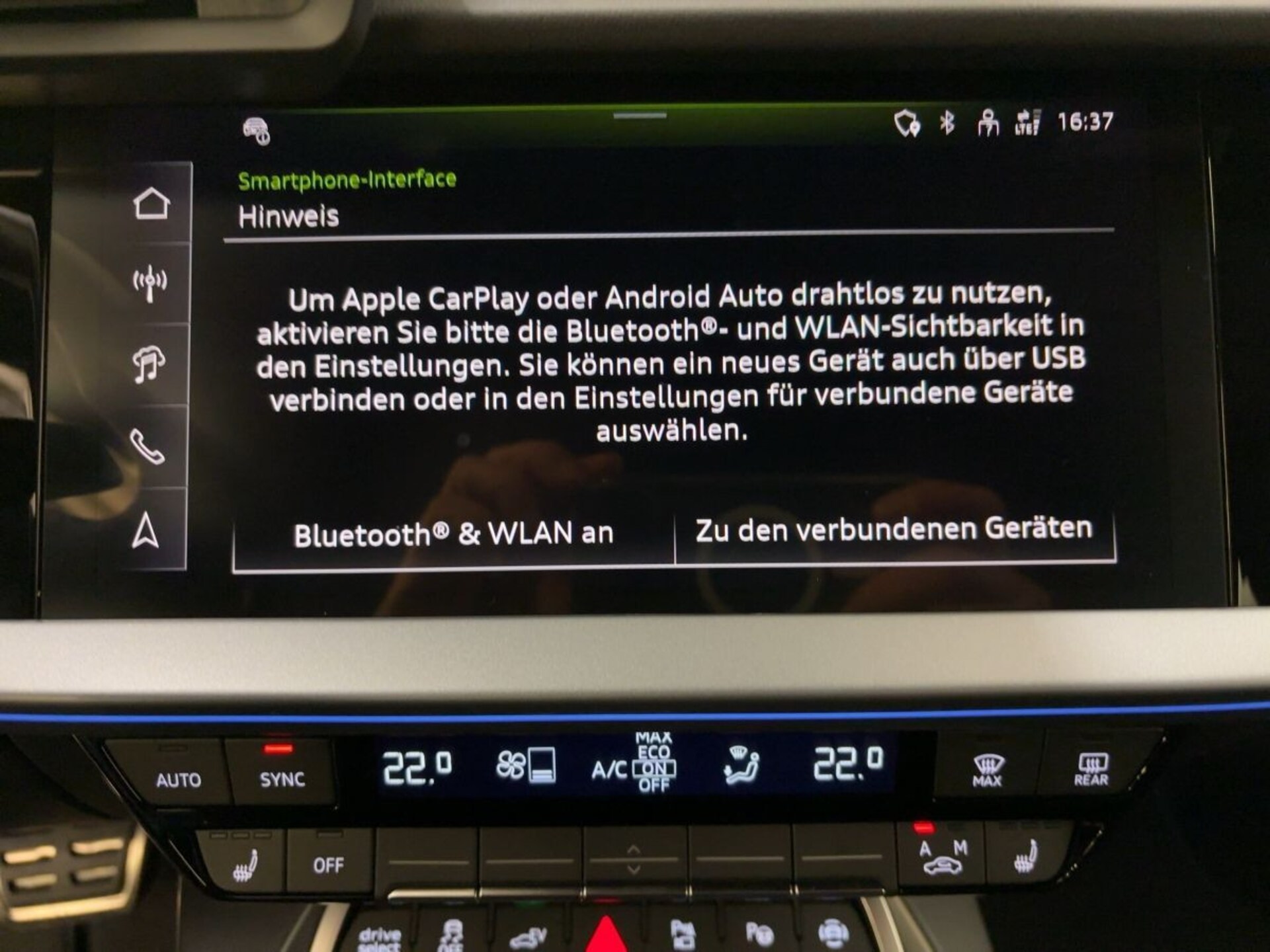Audi A3 Sportback TFSI e S line