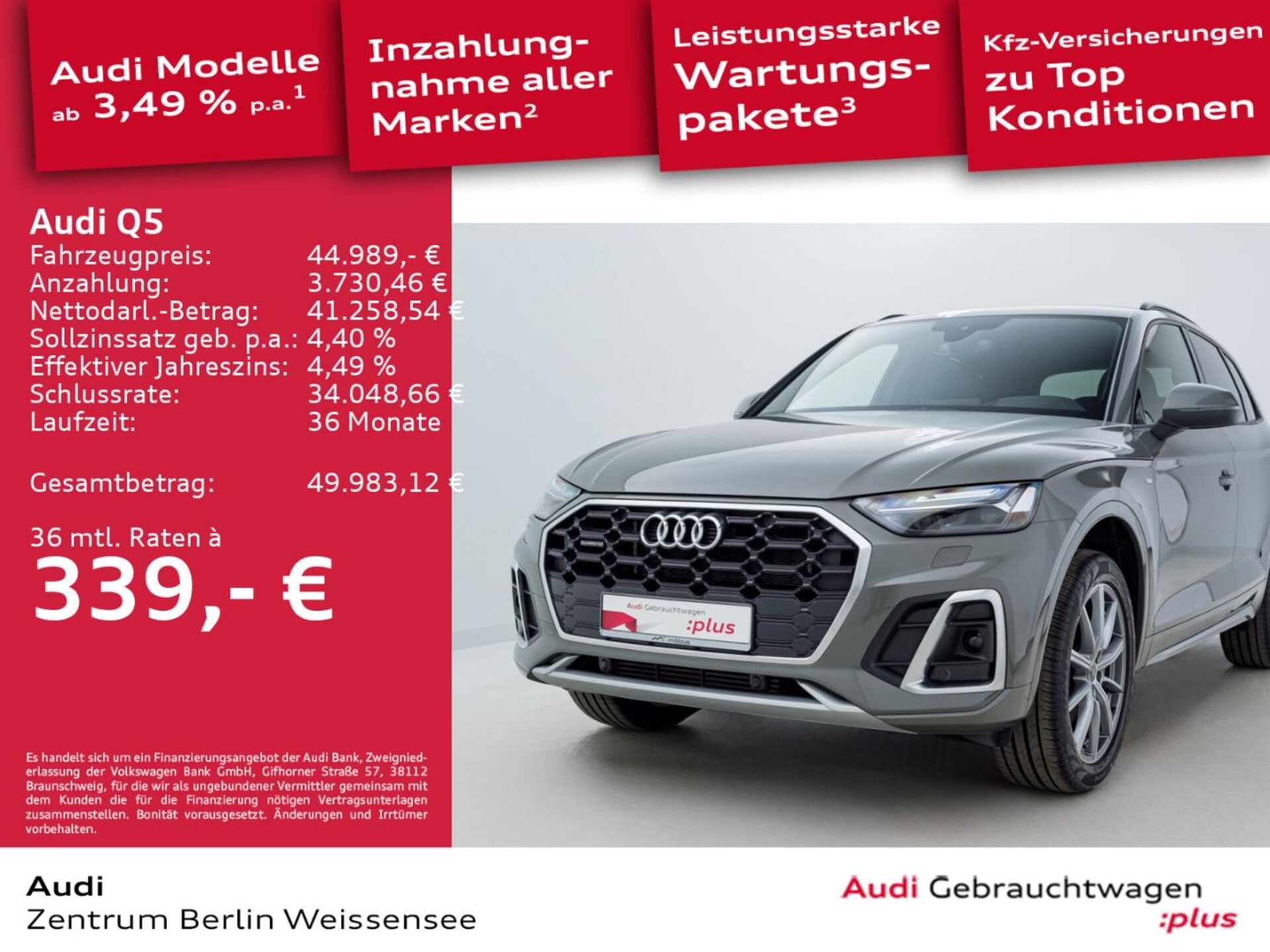 Audi Q5 TFSI e S line