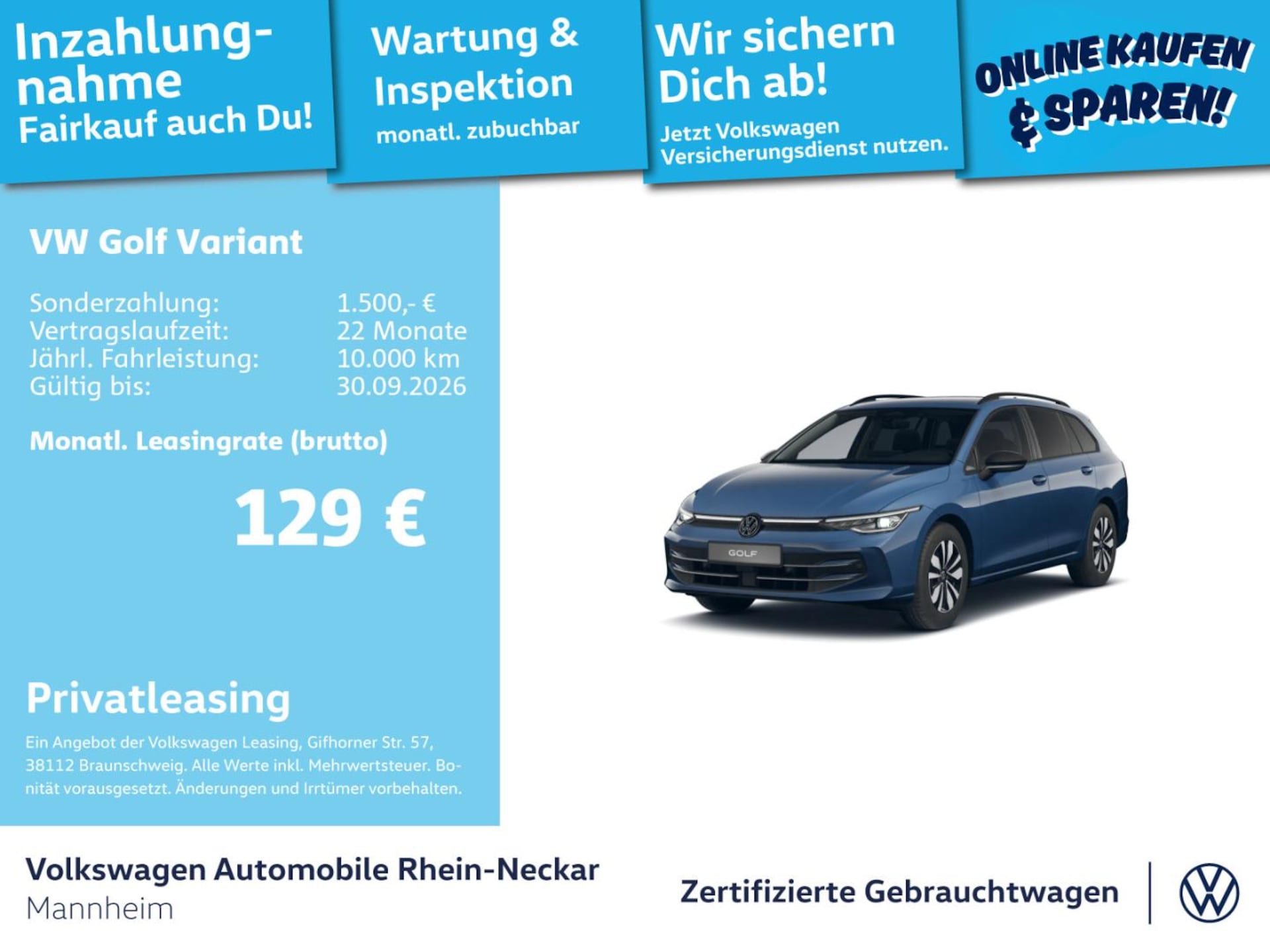 Volkswagen Golf Variant Goal