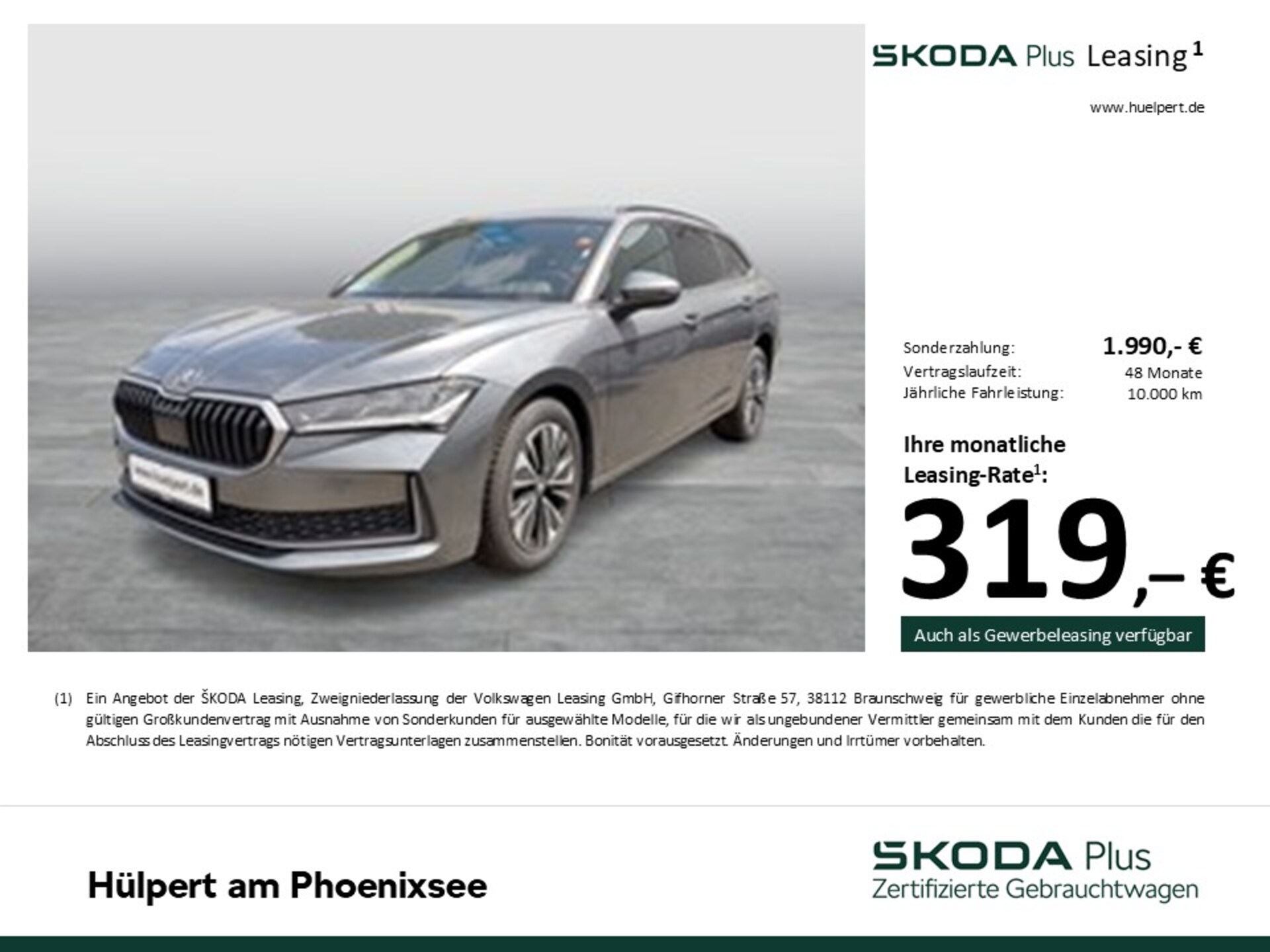 Skoda Superb Combi Selection
