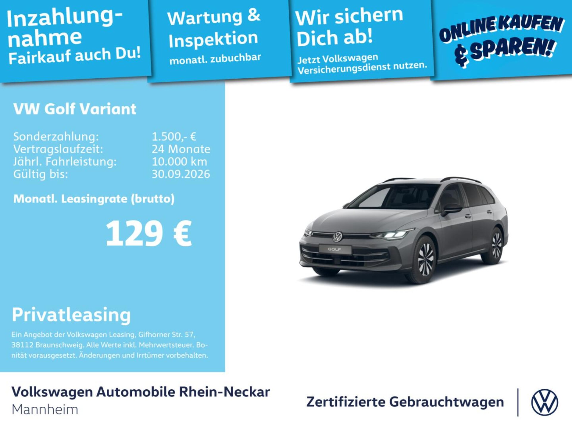 Volkswagen Golf Variant Goal