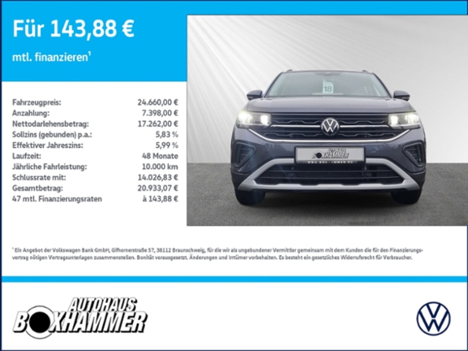 Volkswagen T-Cross – Bild 3