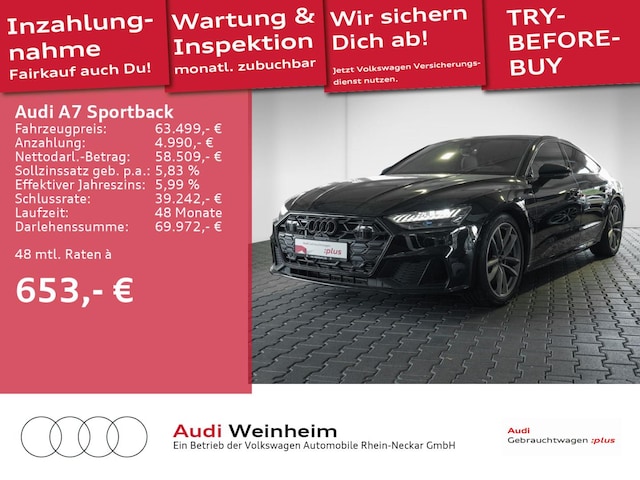 Image about Audi A7 Sportback TFSI e 55 TFSI e quattro S tronic