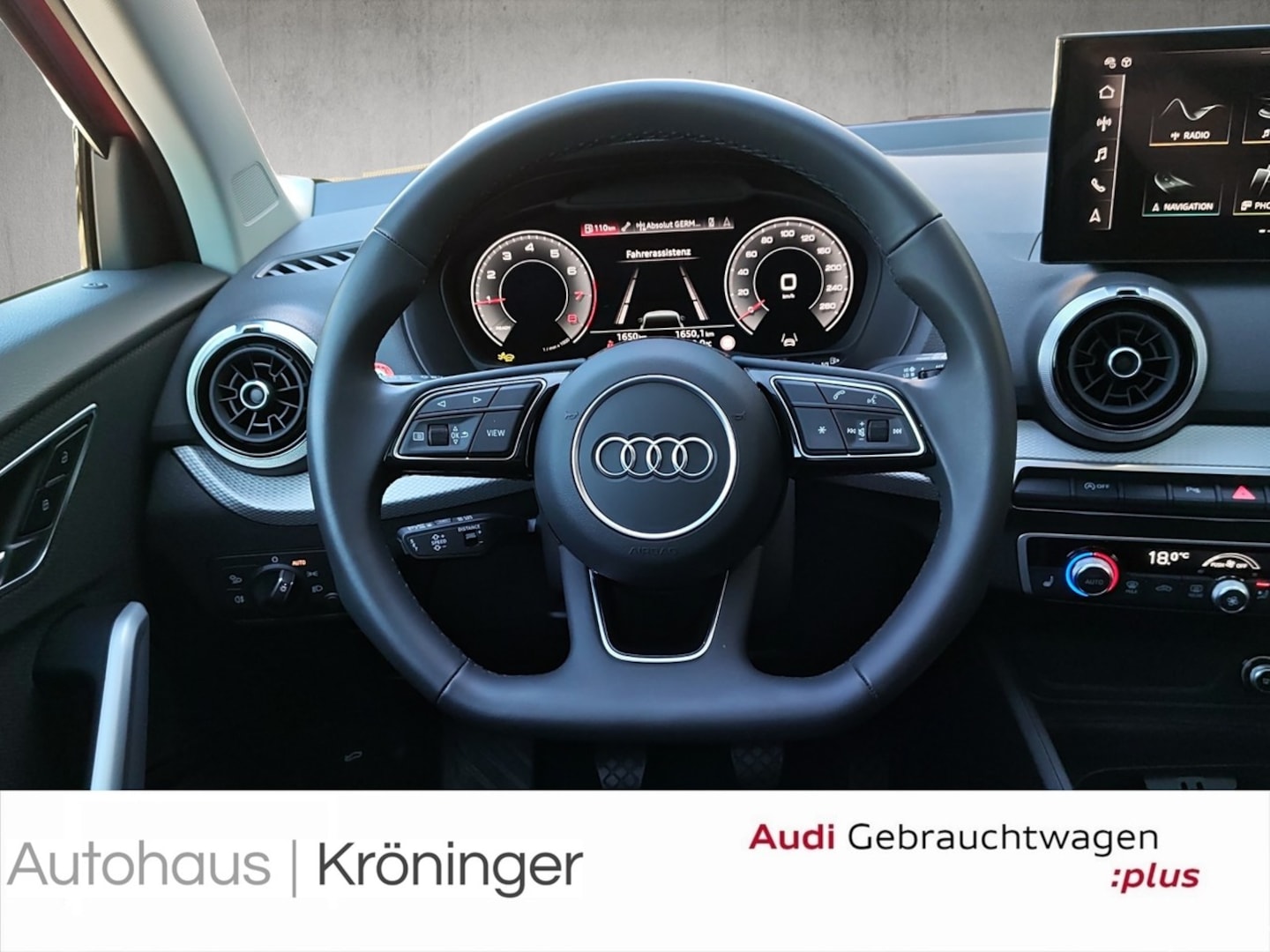 Bild über Audi Q2 S line 35 TFSI Schaltgetriebe - für weitere Informationen kontaktieren Sie den Audi Partner