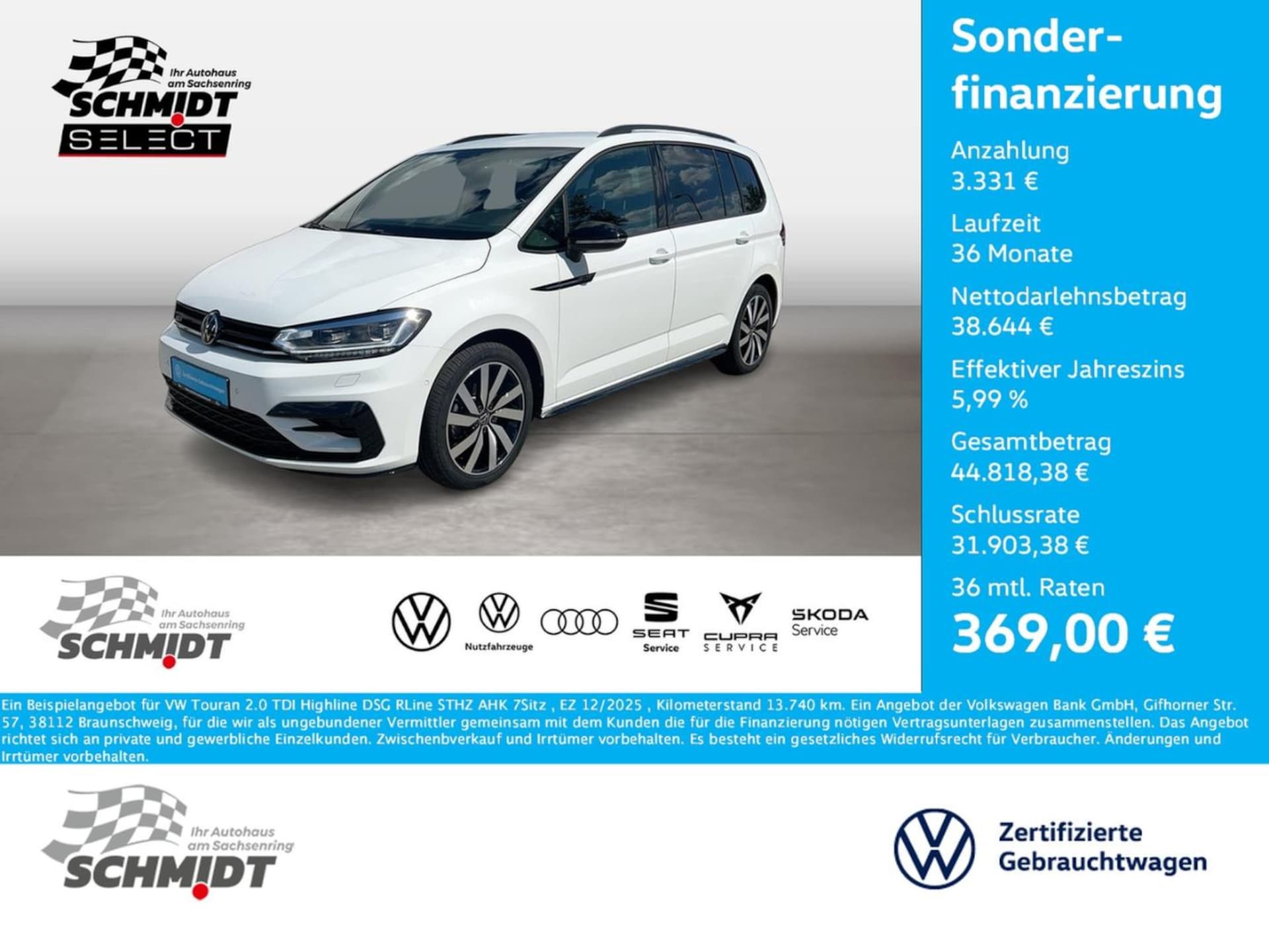 Volkswagen Touran Highline