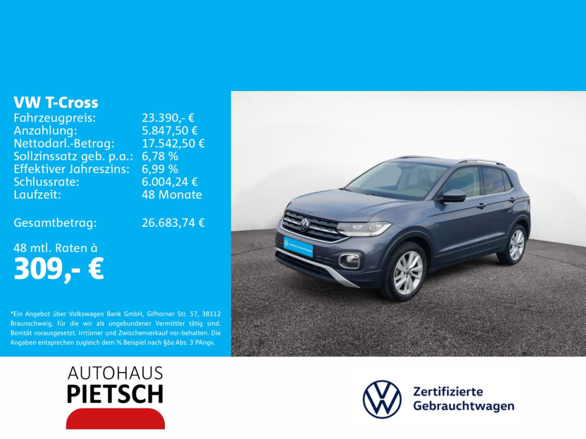 Volkswagen T-Cross Style