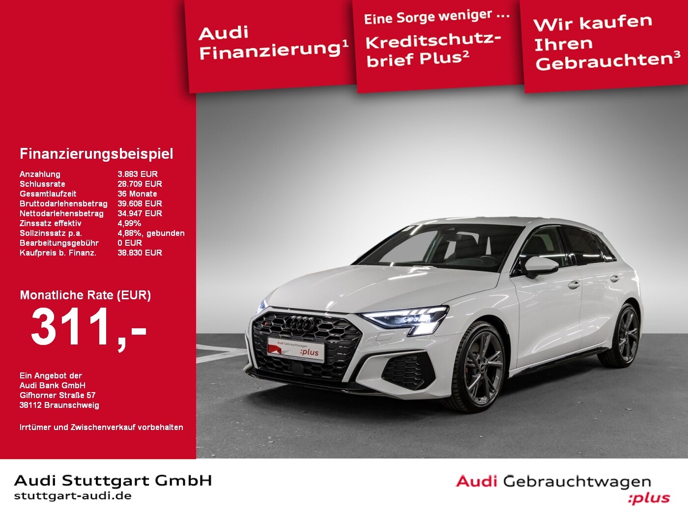 Image about Audi S3 Sportback TFSI quattro S tronic