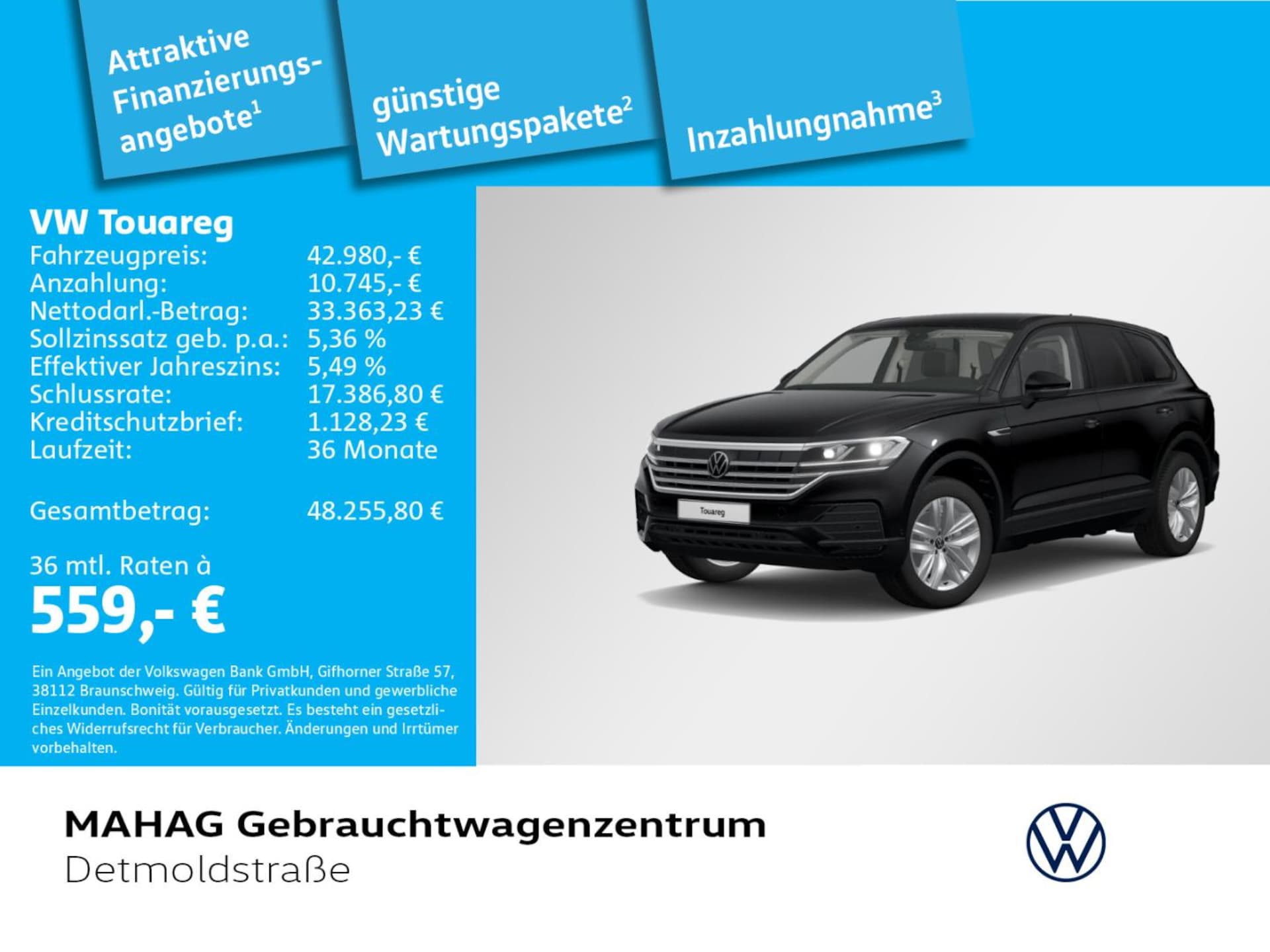 Volkswagen Touareg Basis-Modell