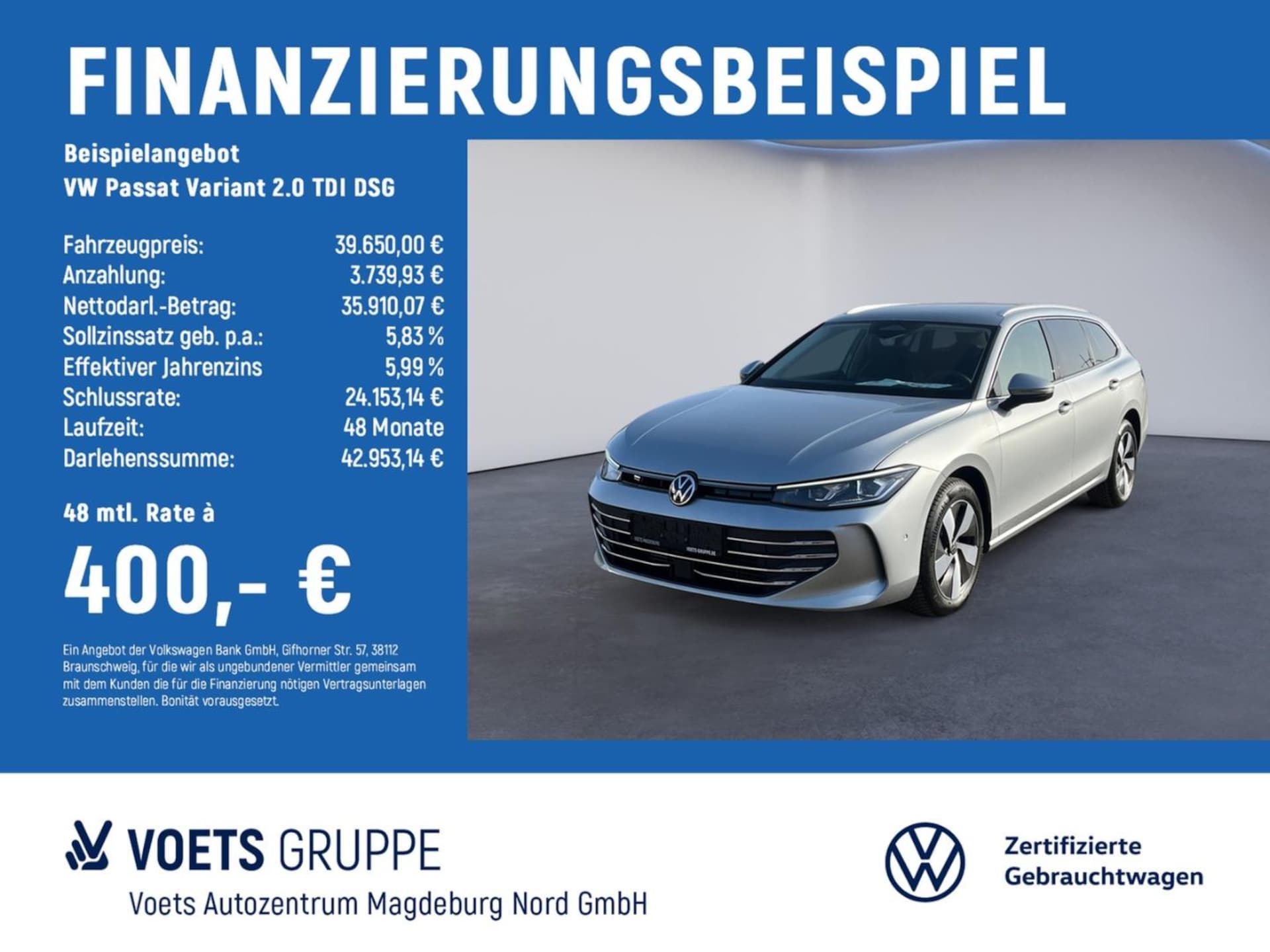 Volkswagen Passat 2026