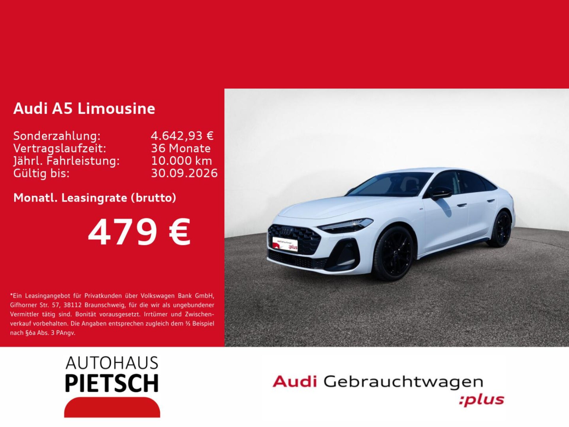 Audi A5 Limousine