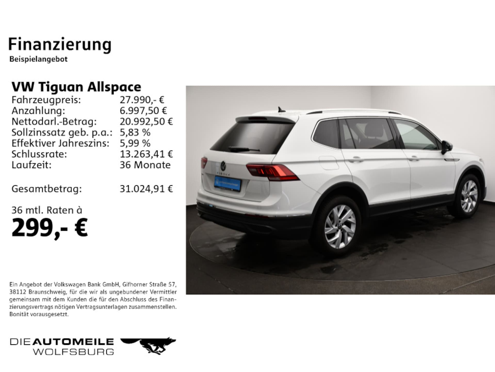 Volkswagen Tiguan Allspace Life