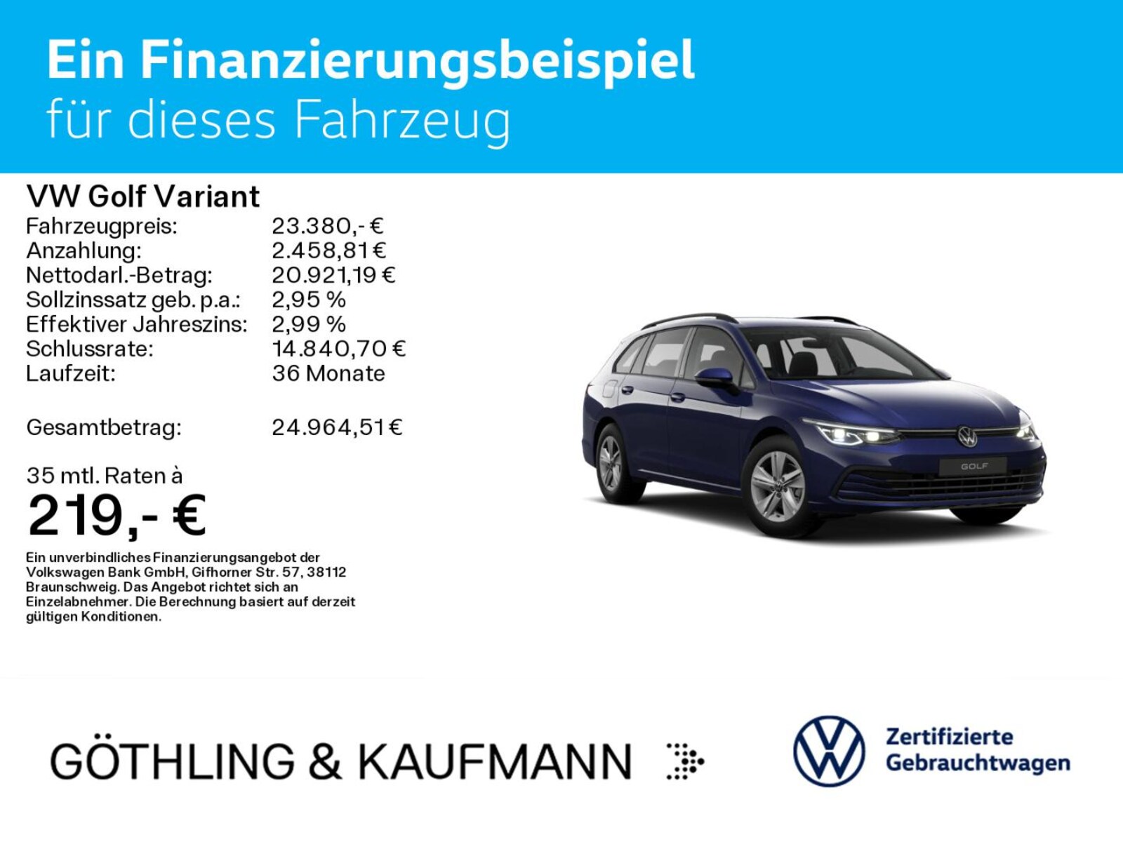 Volkswagen Golf Variant – Bild 2