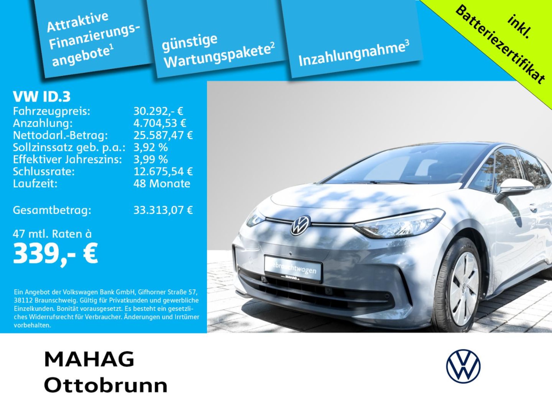 Volkswagen ID.3 Pro