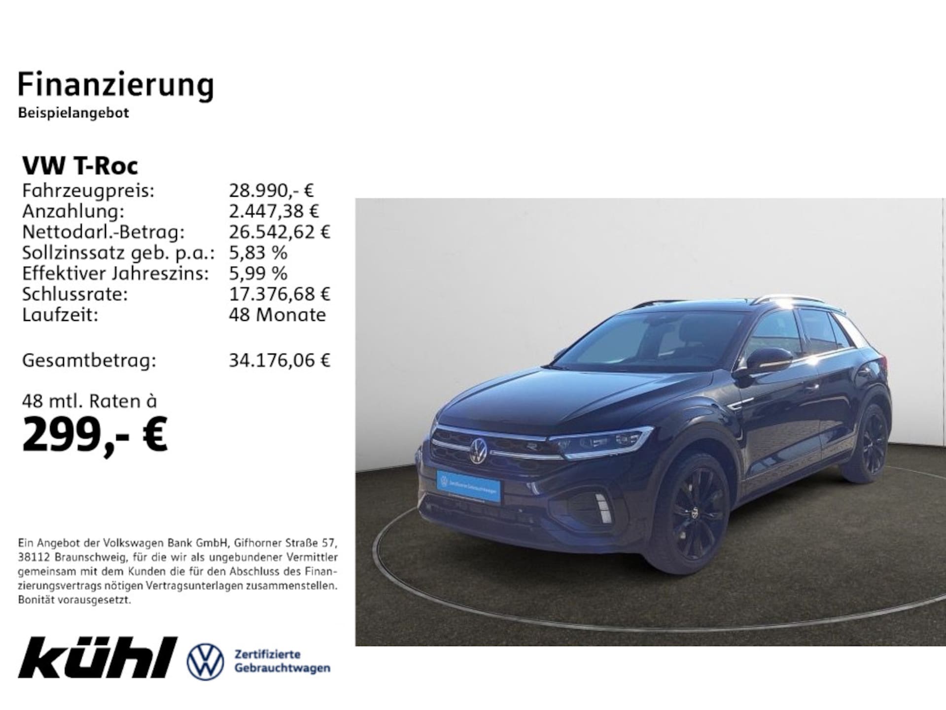Volkswagen T-Roc 2023
