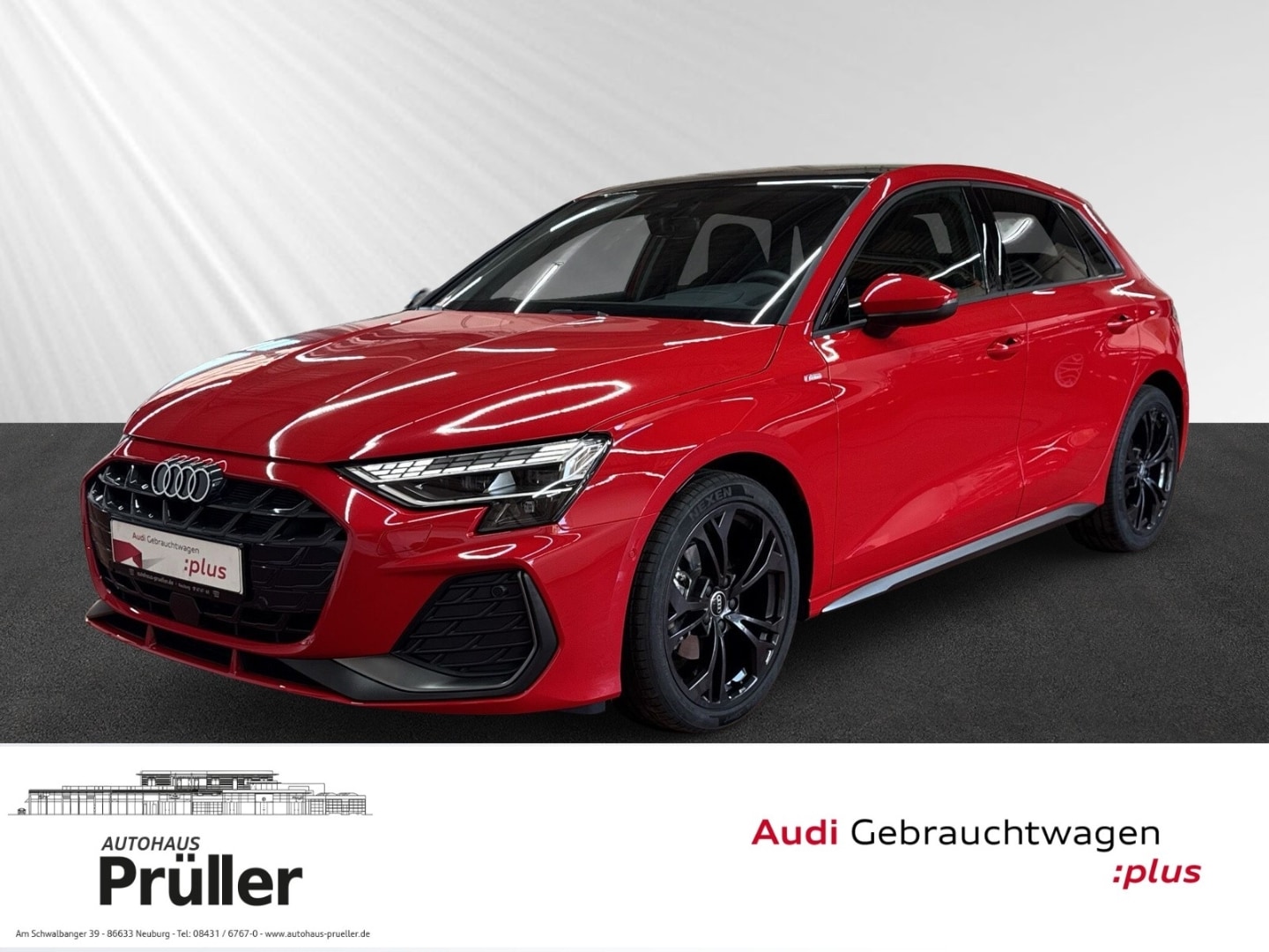 Bild über Audi A3 Sportback S line 30 TFSI S tronic - für weitere Informationen kontaktieren Sie den Audi Partner