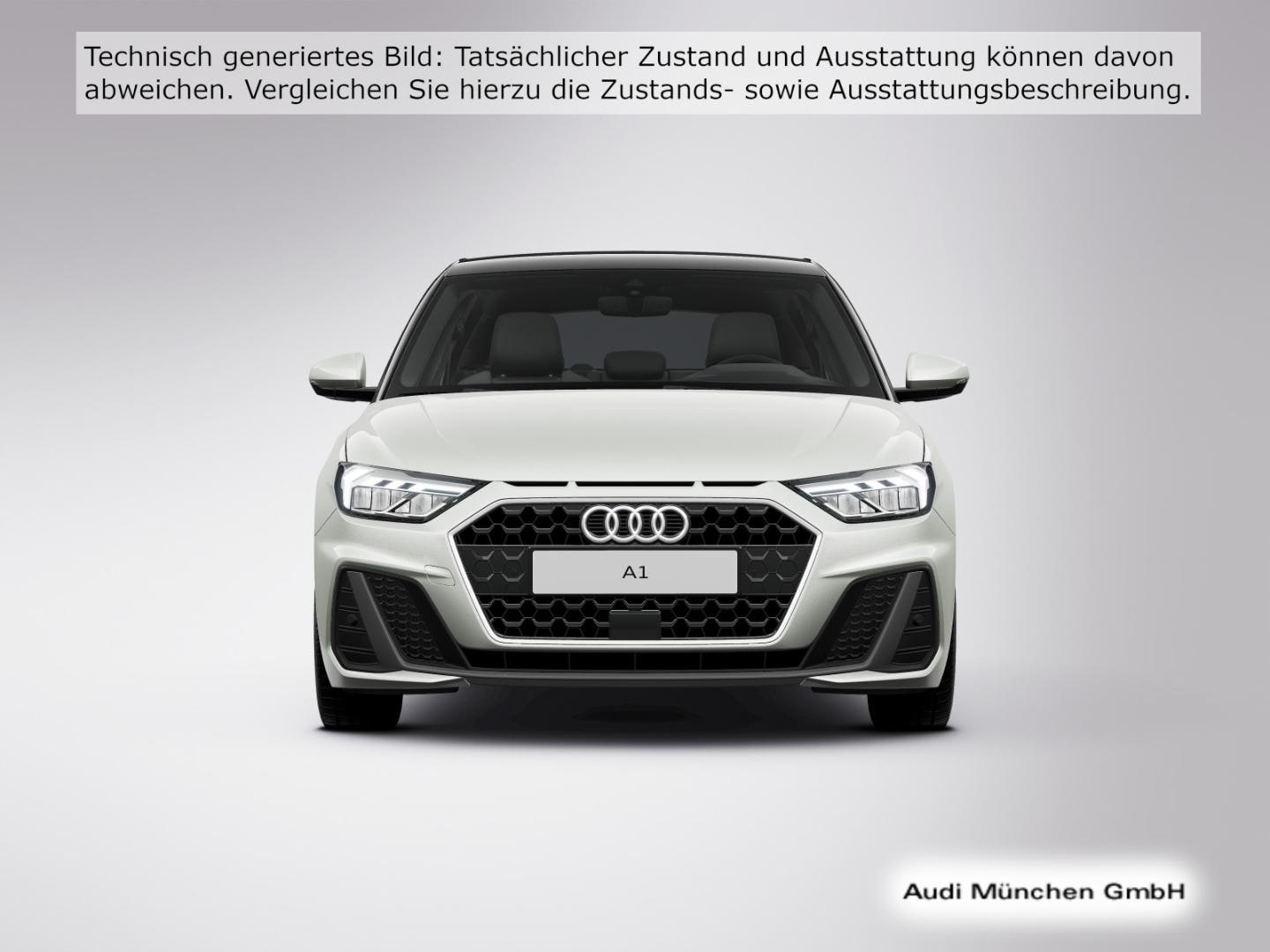 Bild über Audi A1 Sportback S line 30 TFSI S tronic - für weitere Informationen kontaktieren Sie den Audi Partner