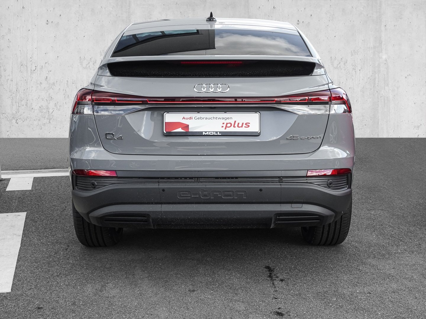 Bild über Audi Q4 Sportback e-tron 45 e-tron - für weitere Informationen kontaktieren Sie den Audi Partner