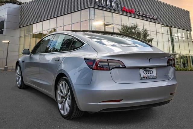 Used 2018 Tesla Model 3 Long Range Dual Motor with VIN 5YJ3E1EB2JF117080 for sale in Calabasas, CA