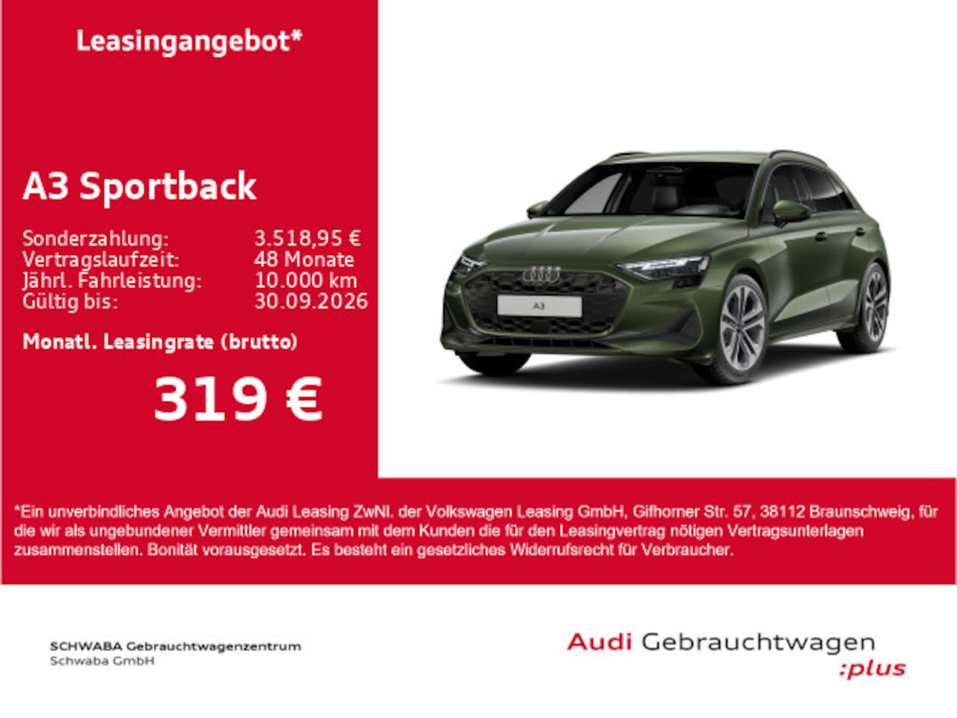Audi A3 Sportback