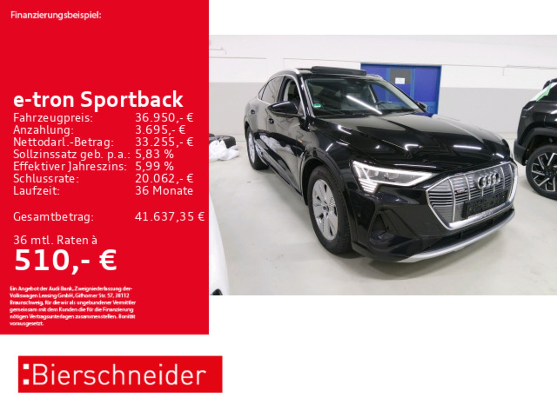 Audi e-tron Sportback 2023