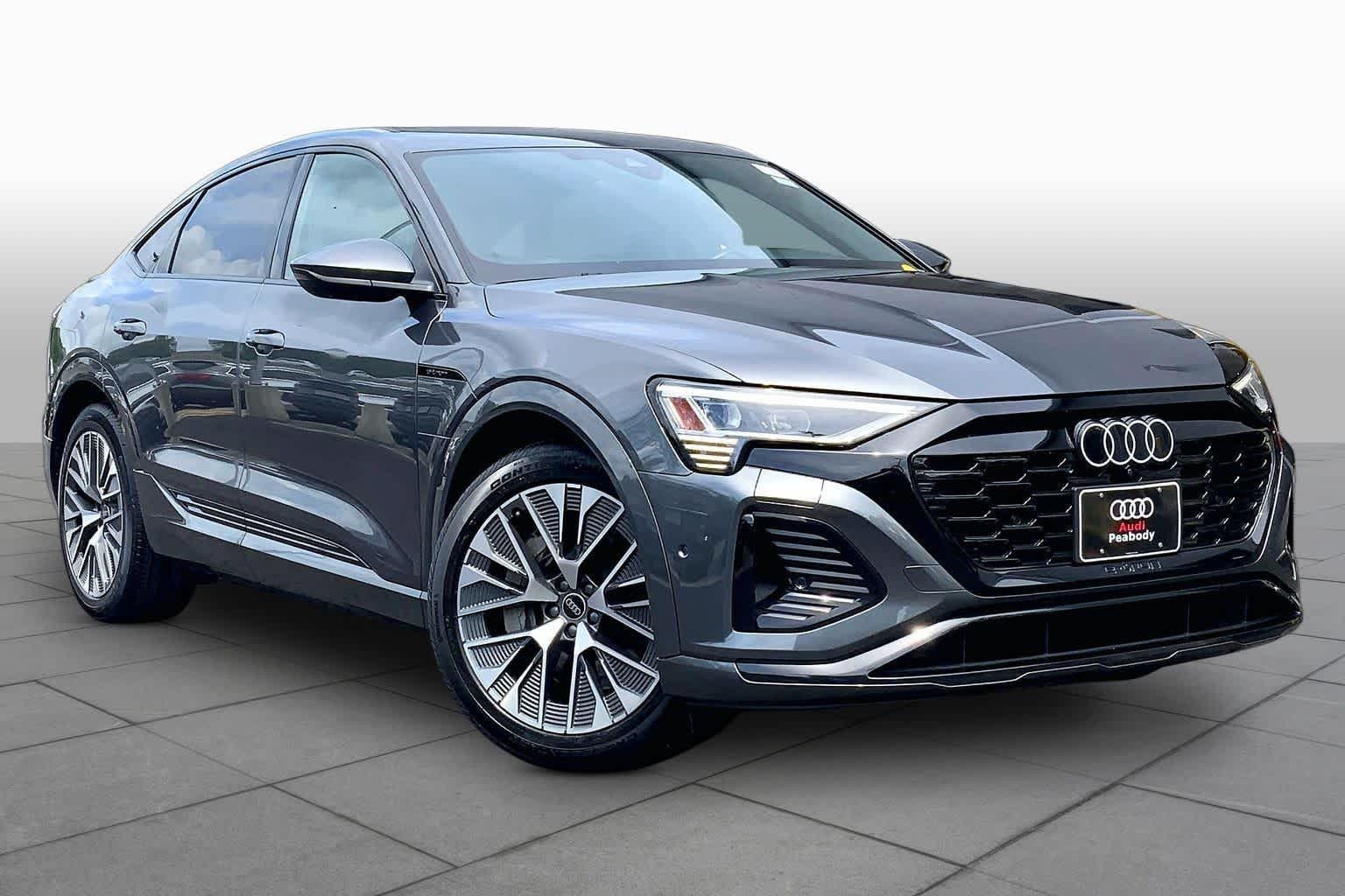 Used 2024 Audi Q8 Sportback e-tron Premium Plus with VIN WA1CAAGE7RB021344 for sale in Peabody, MA