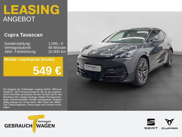 CUPRA Tavascan VZ 4DRIVE AREA VIEW NAVI HuD STHZ PANO LM21 (SA035105)