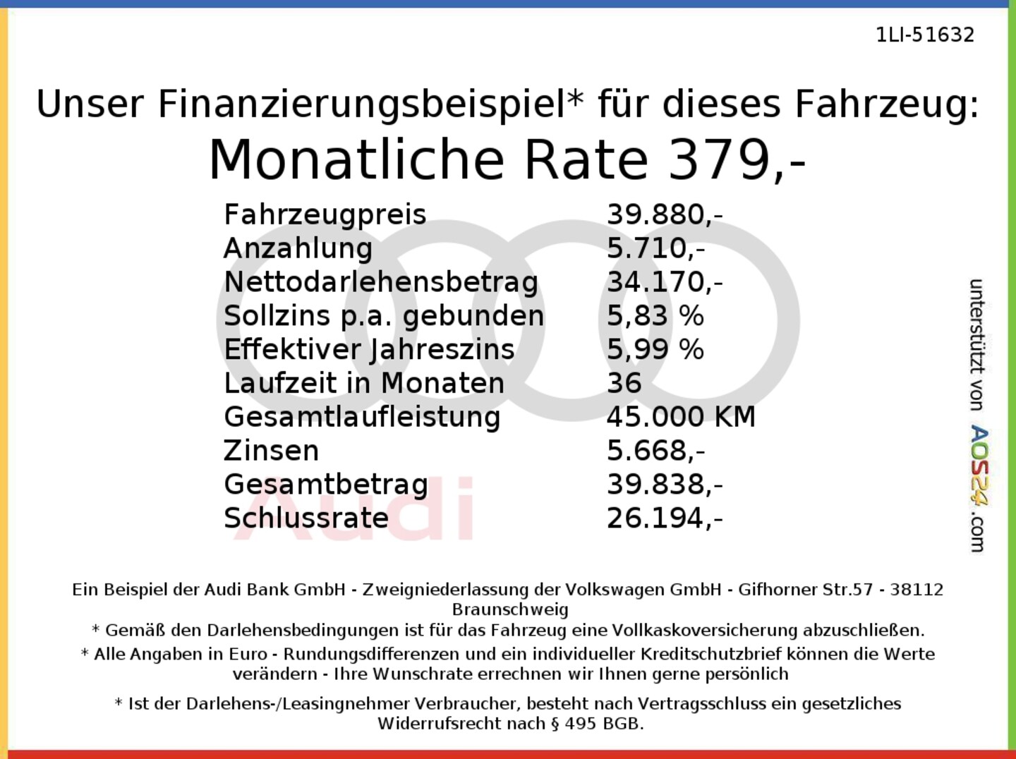 Bild über   - für weitere Informationen kontaktieren Sie den Audi Partner