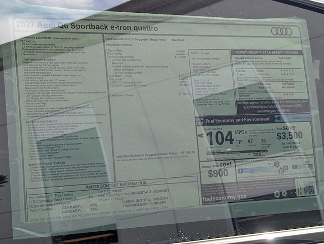 2027 Audi Q6 Sportback e-tron