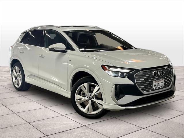 Used 2023 Audi Q4 e-tron Premium Plus with VIN WA1L2BFZ2PP049978 for sale in Sacramento, CA