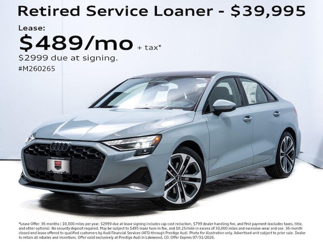 2026 Audi A3 Sedan
