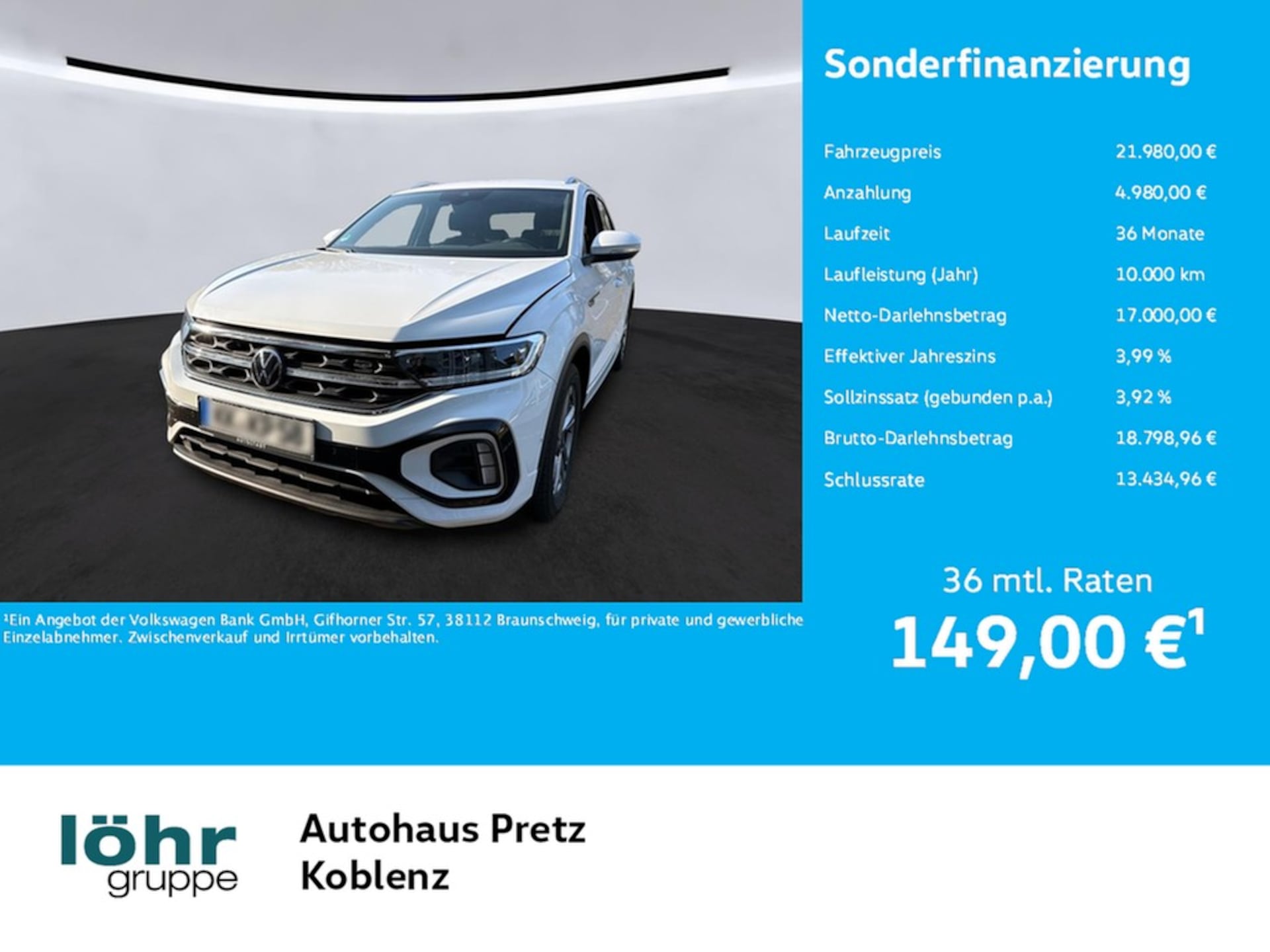 Volkswagen T-Roc R-Line