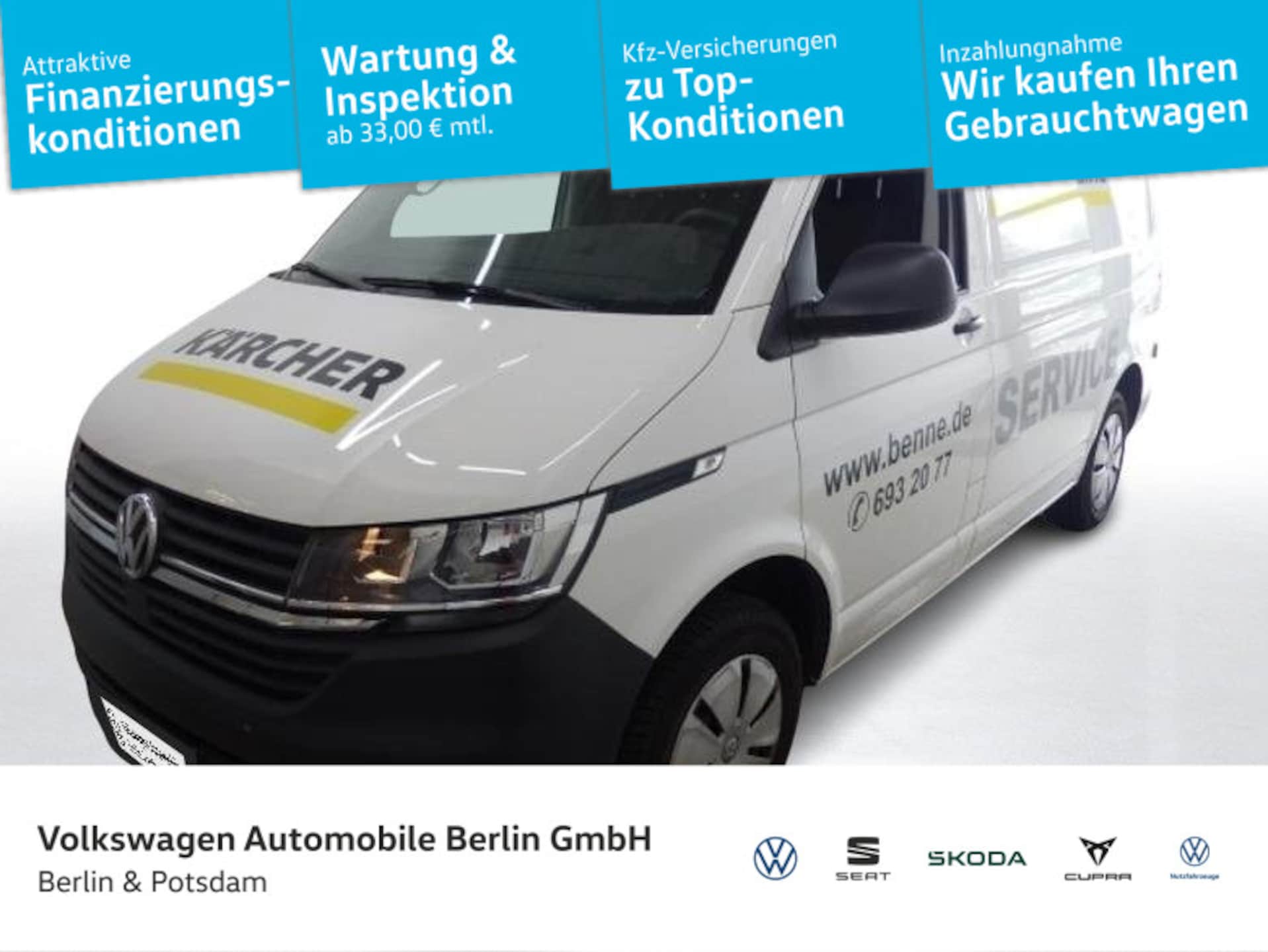 Volkswagen T6.1 Transporter Kasten kurzer Radstand EcoProfi