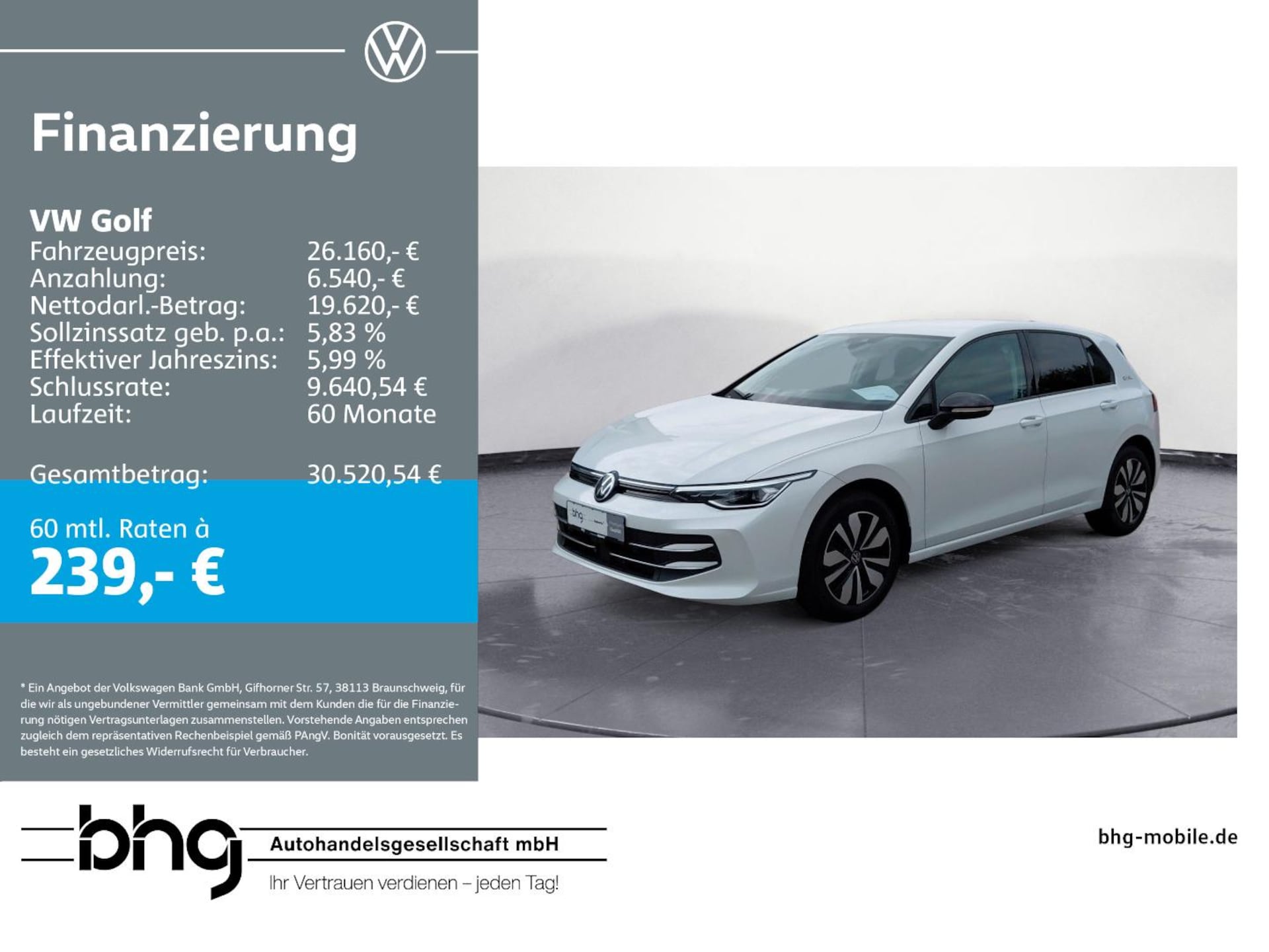 Volkswagen Golf Goal
