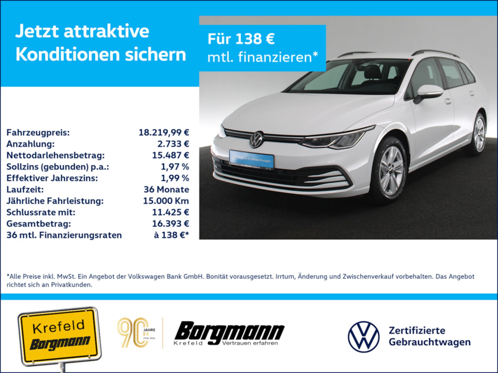Volkswagen Golf Variant Life