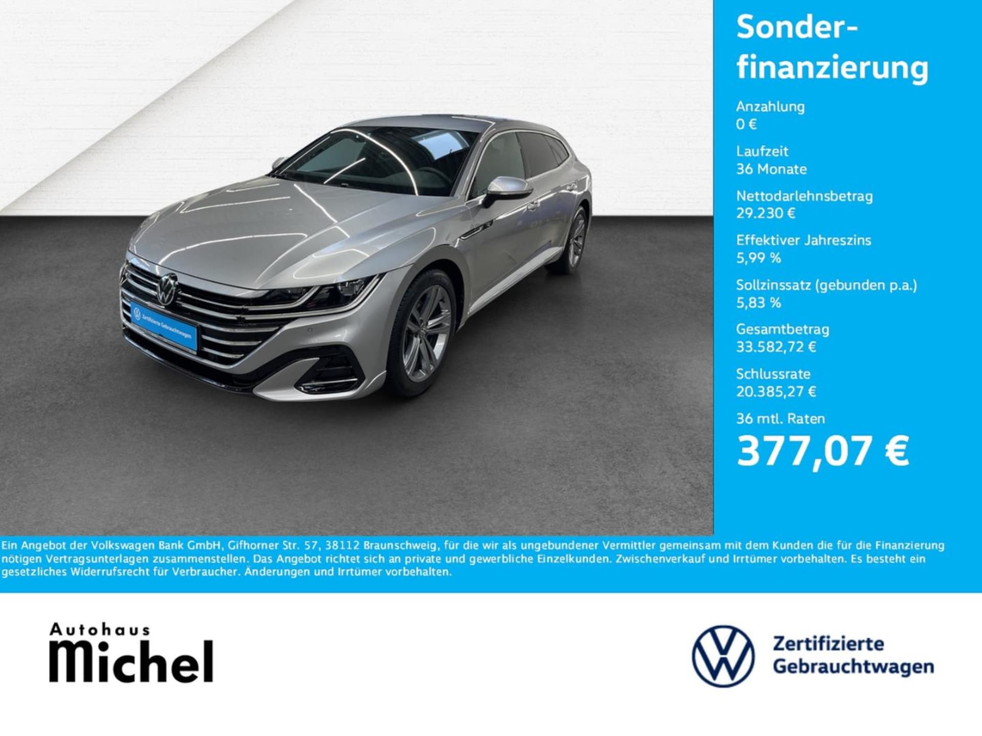 Volkswagen Arteon Shooting Brake R-Line