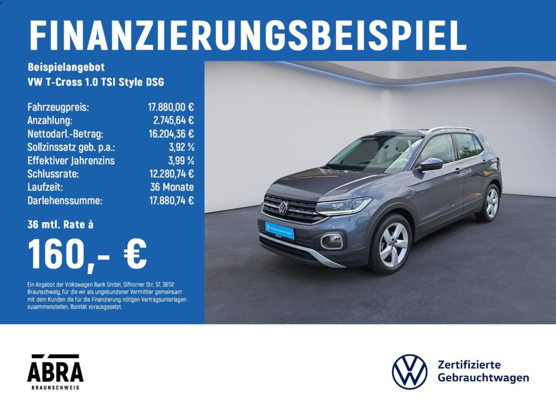 Volkswagen T-Cross Style