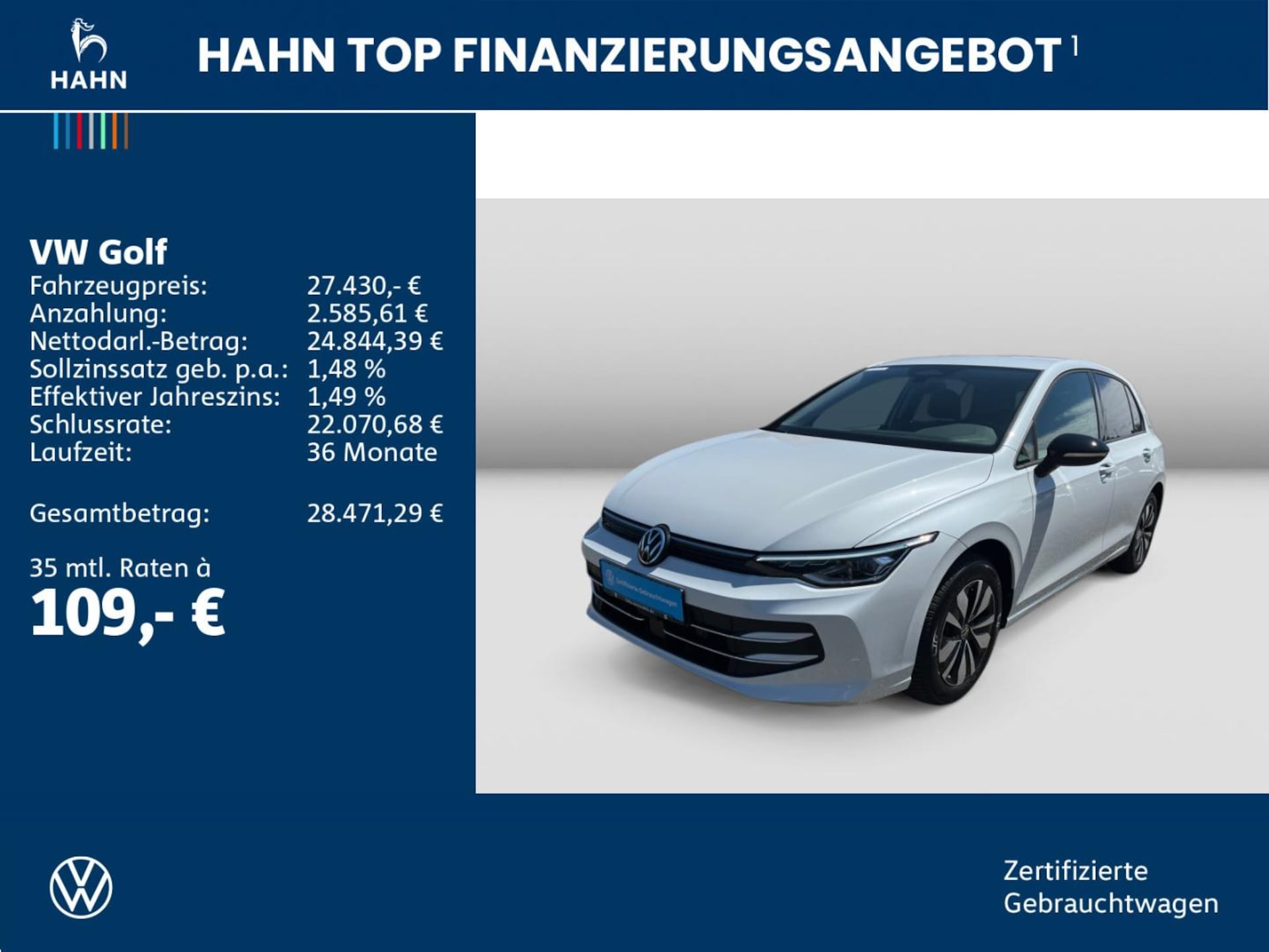 Volkswagen Golf Life