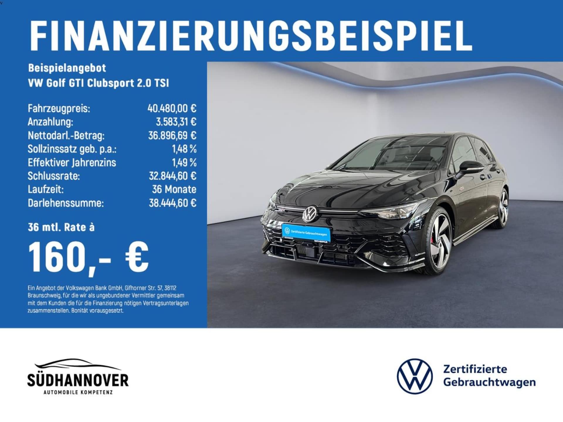 Volkswagen Golf GTI Clubsport
