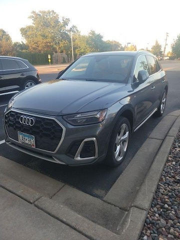 Used 2023 Audi Q5 Premium Plus with VIN WA1EAAFY7P2171410 for sale in Richfield, Minnesota