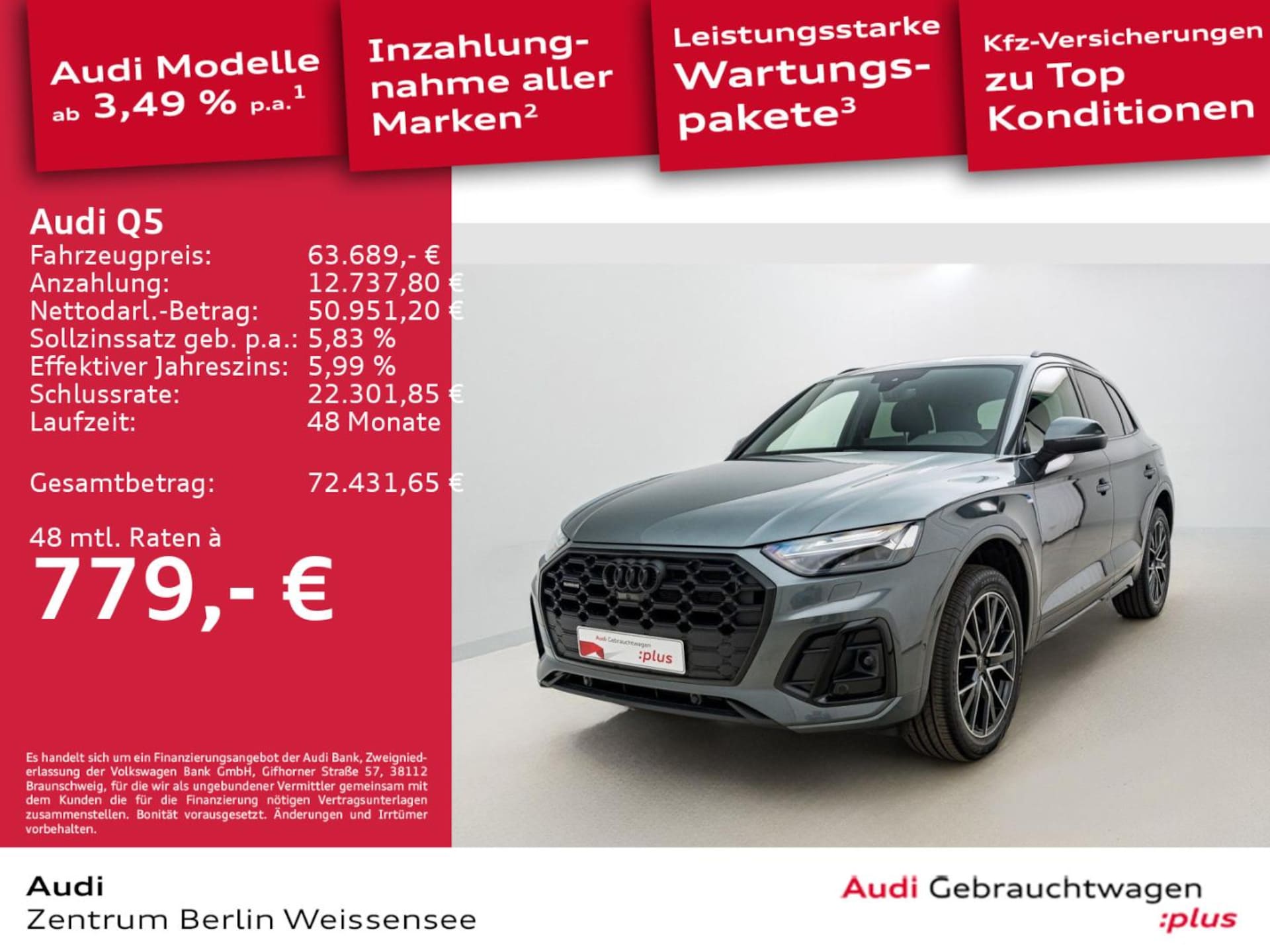 Audi Q5 TFSI e S line