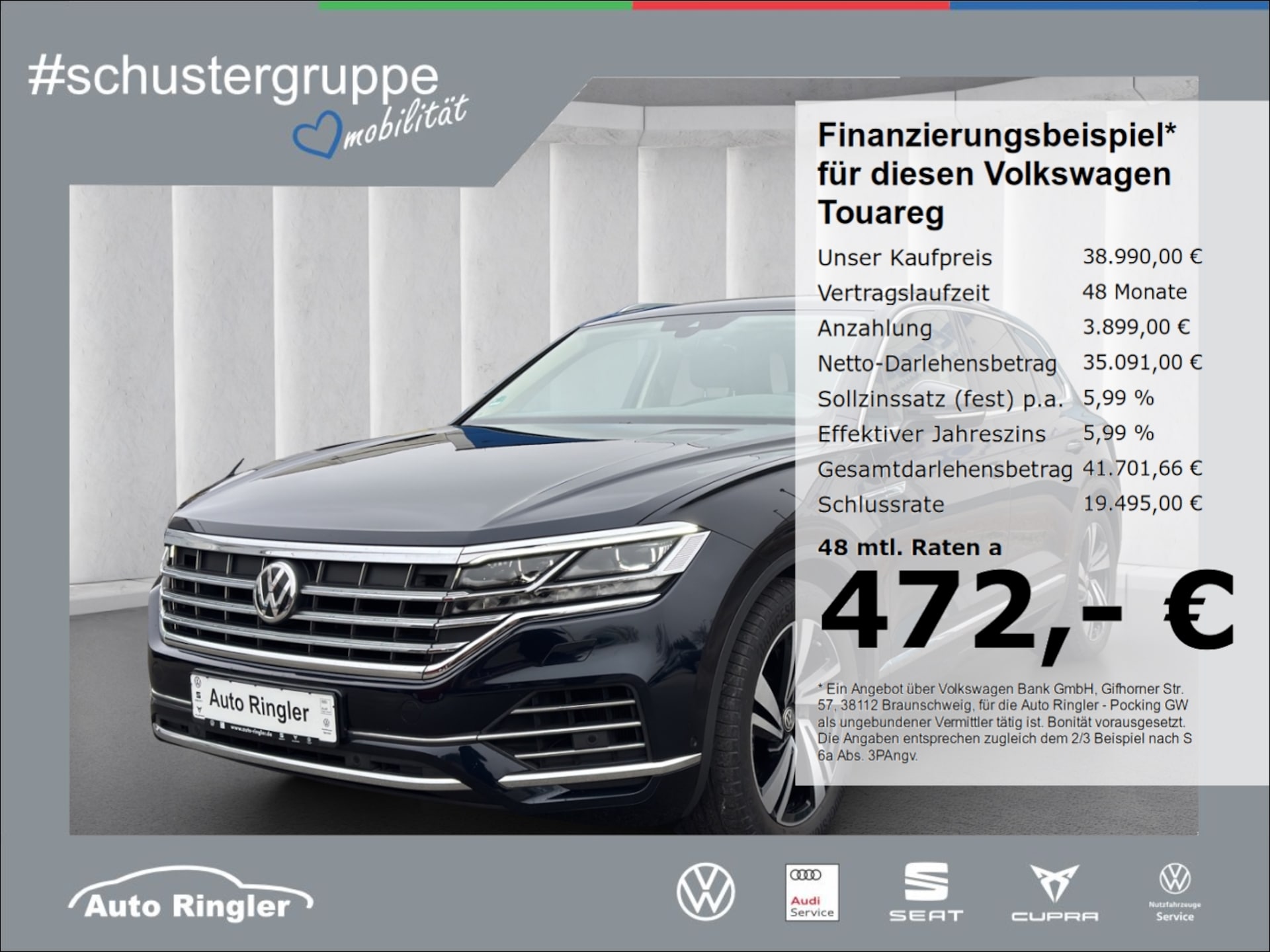 Volkswagen Touareg Basis-Modell