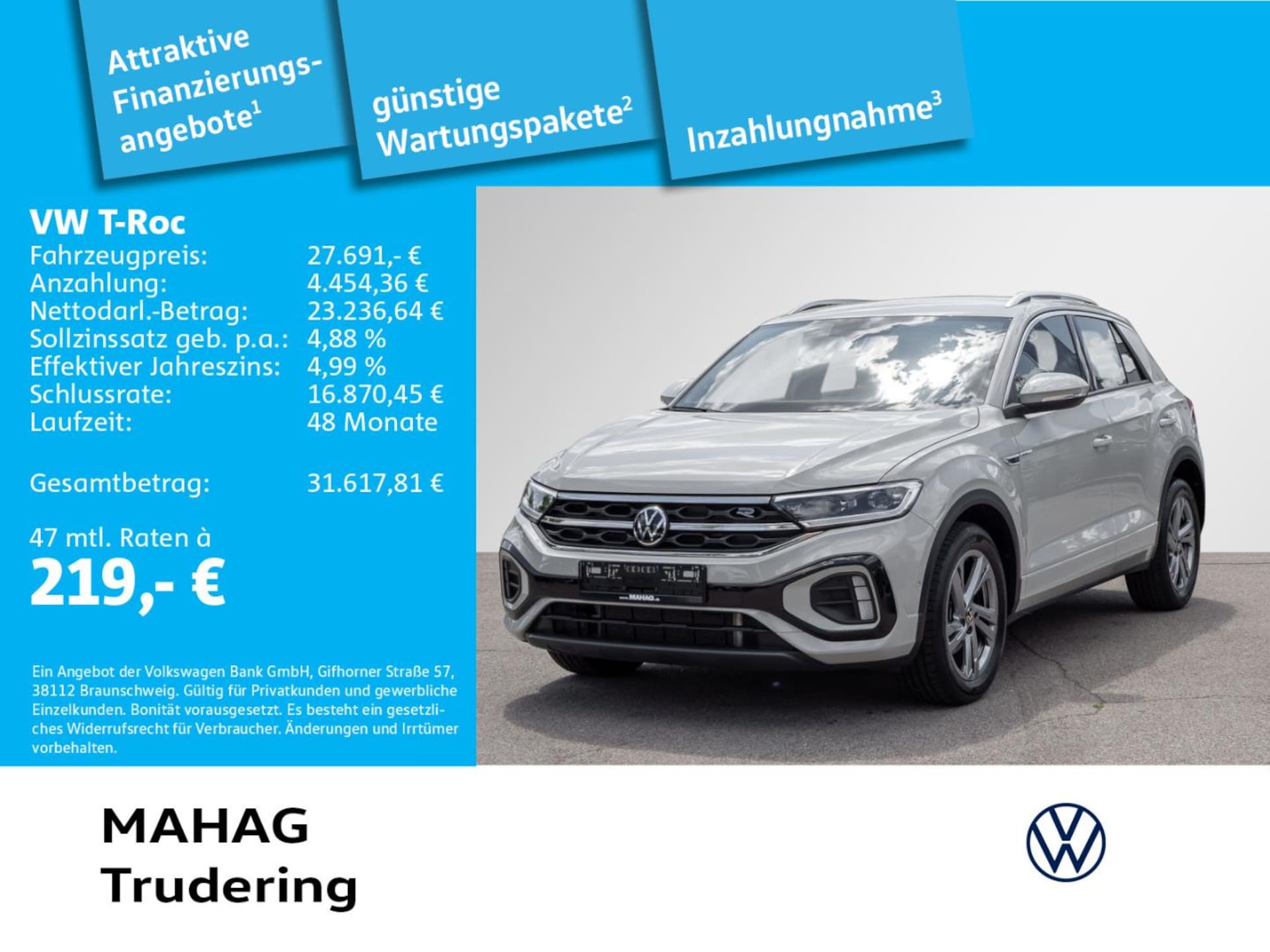 Volkswagen T-Roc R-Line