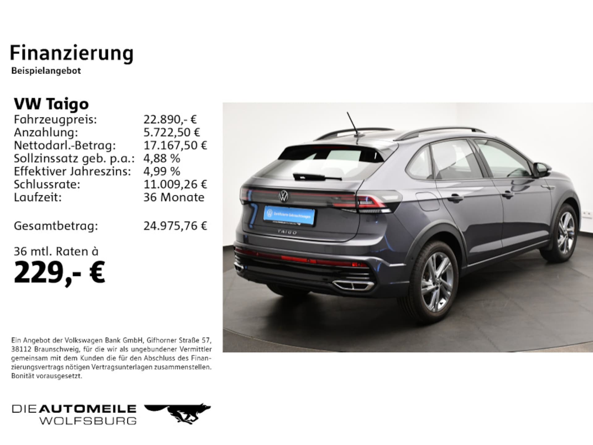Volkswagen Taigo R-Line