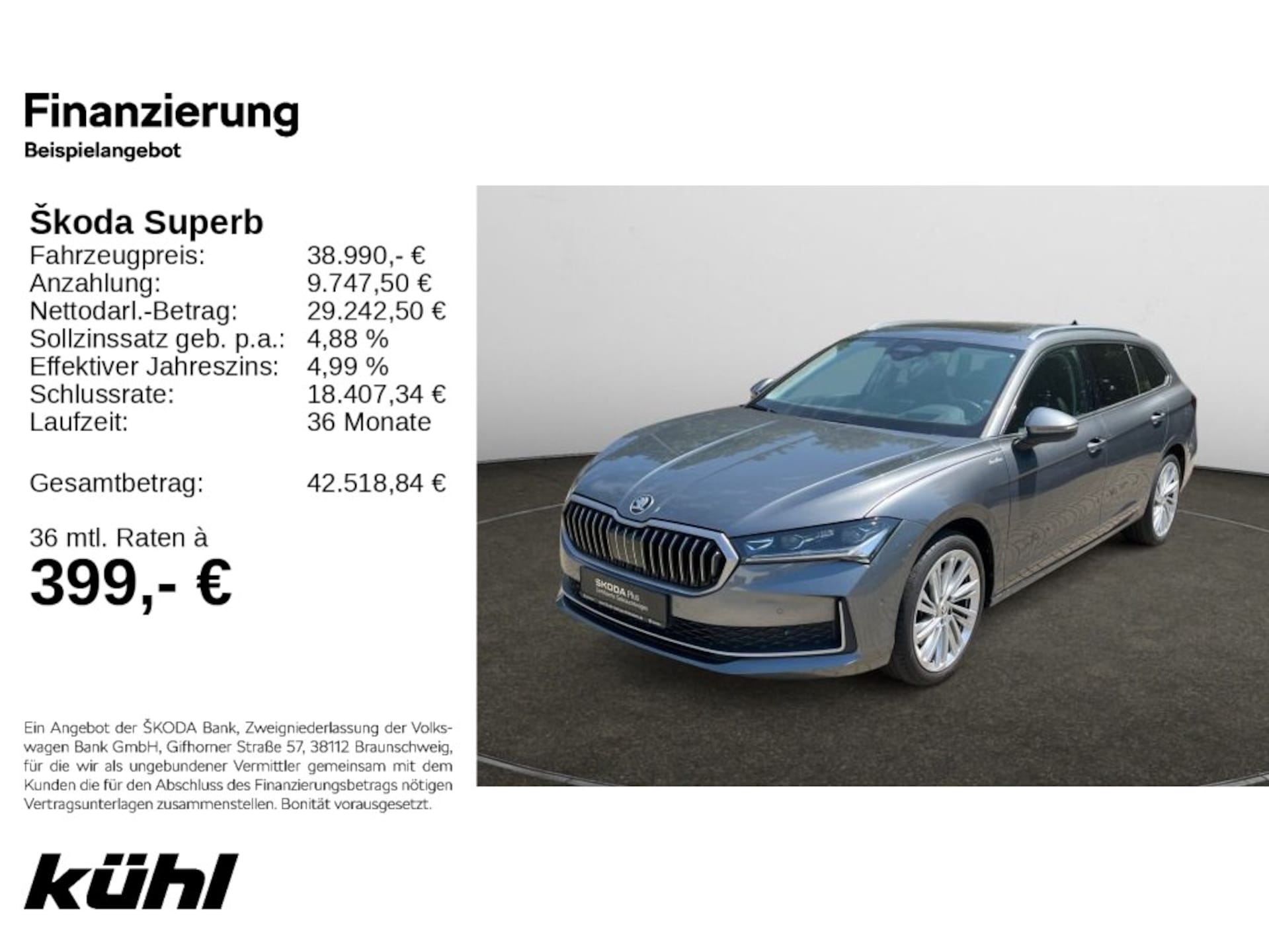 Skoda Superb Combi Laurin & Klement
