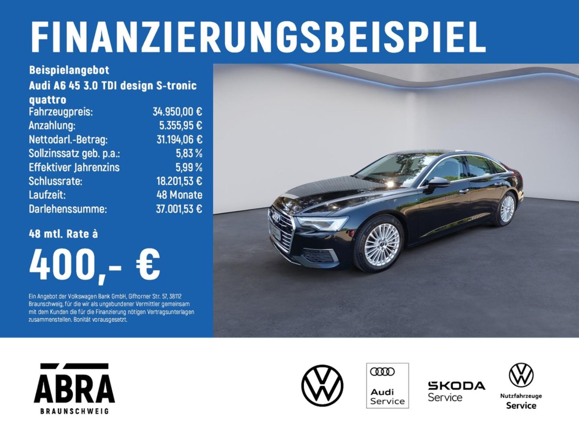 Audi A6 Limousine S line
