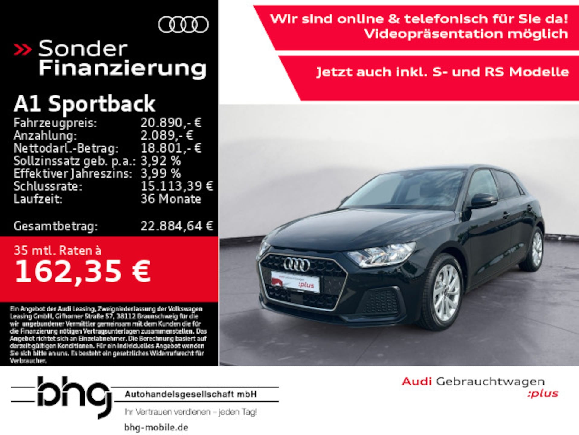 Audi A1 Sportback Advanced