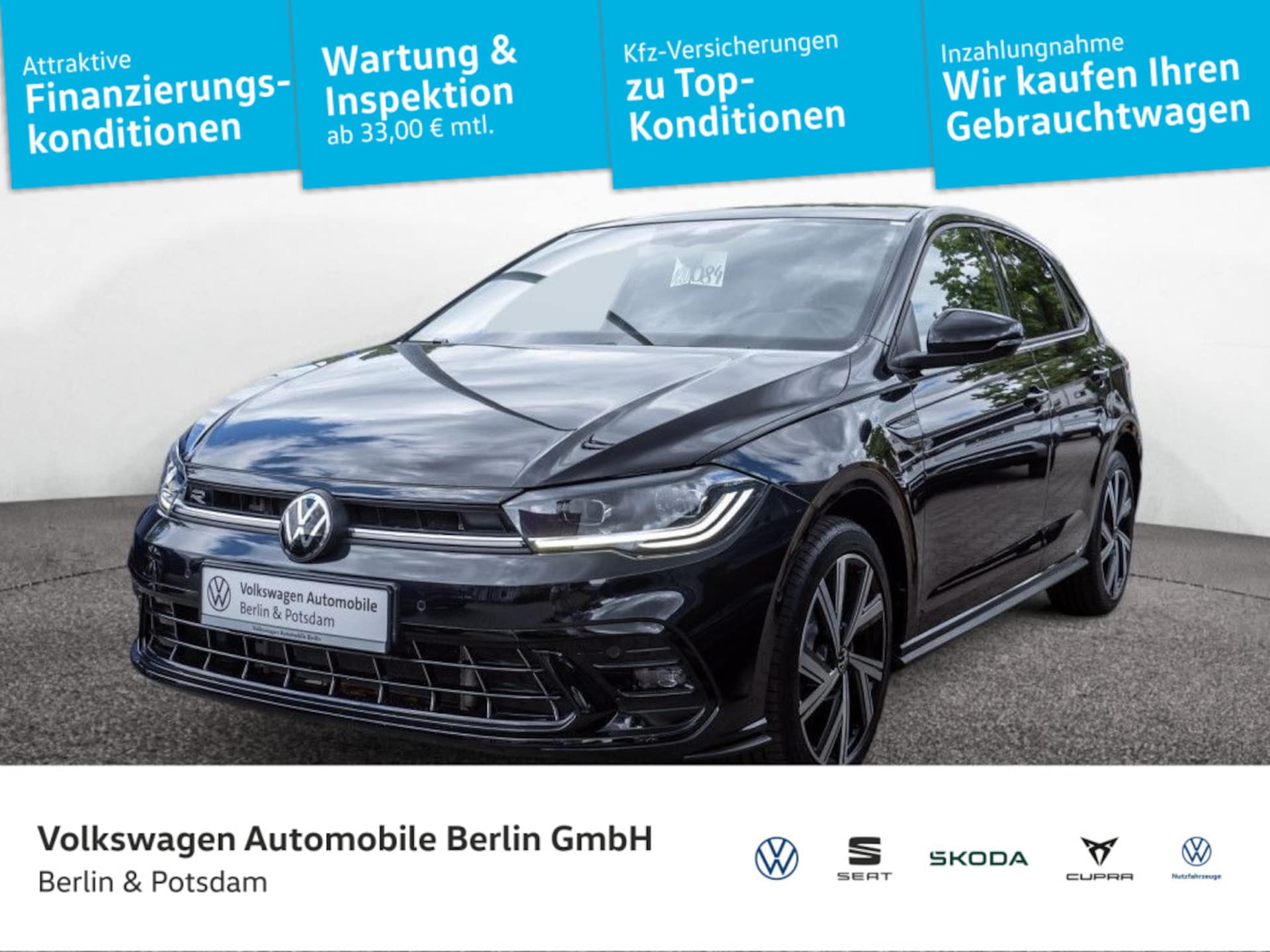 Volkswagen Polo 2023 — Polo 1.0 TSI DSG R-Line Navi Pano PDC SHZ