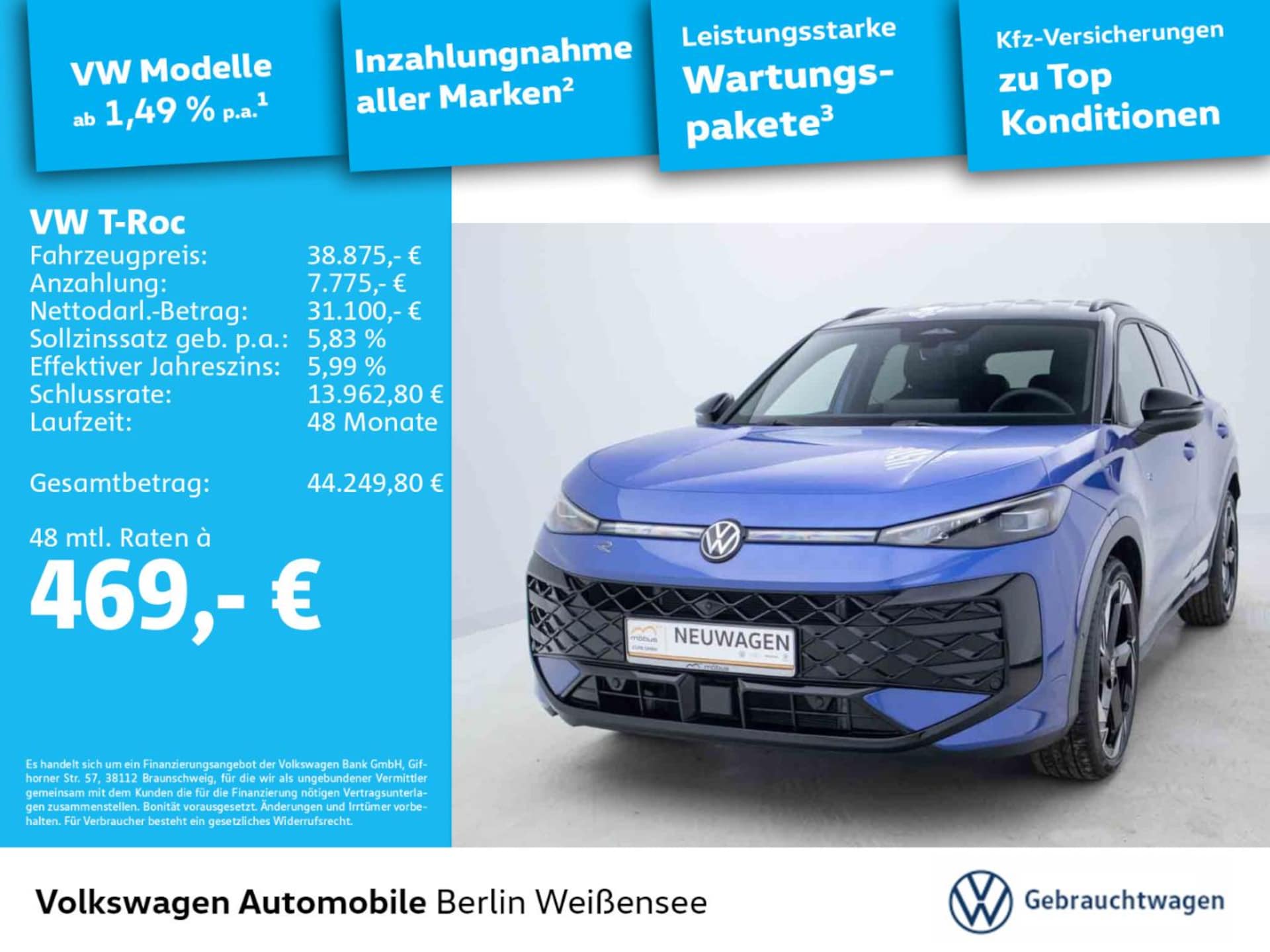 Volkswagen T-Roc R-Line