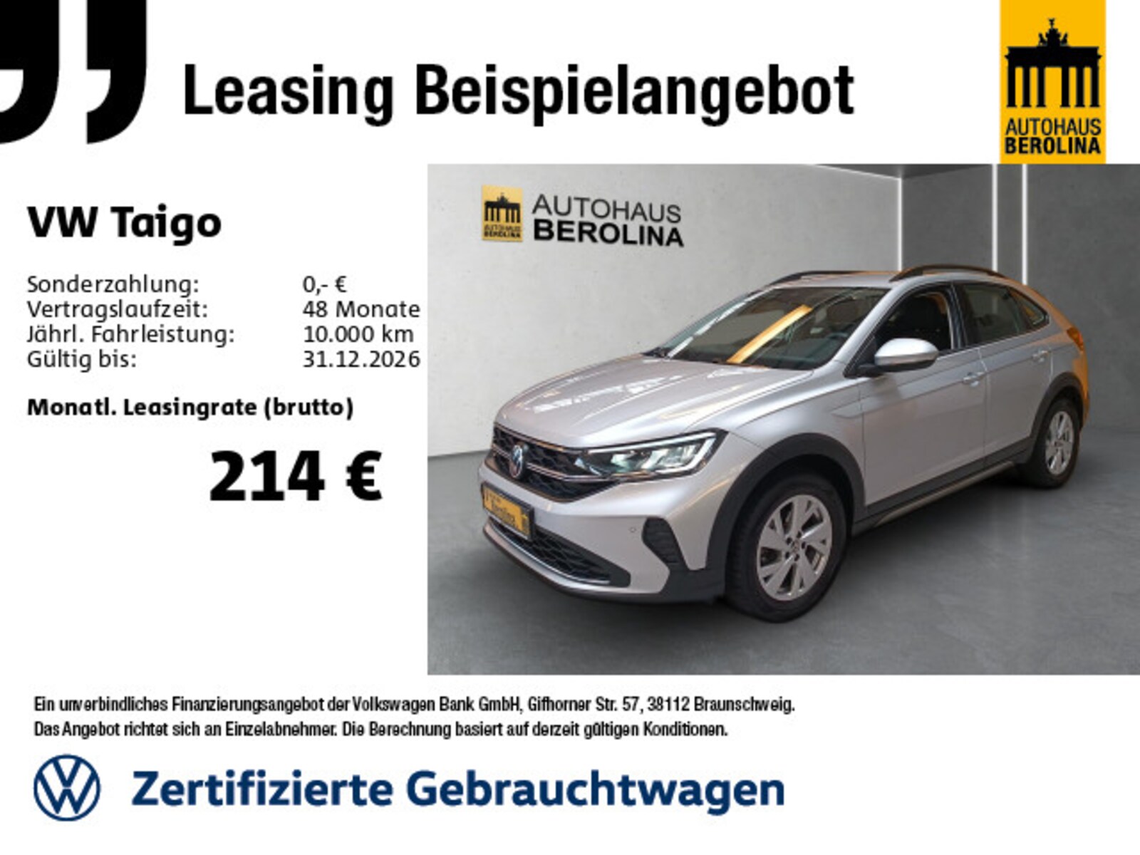 Volkswagen Taigo – Bild 2